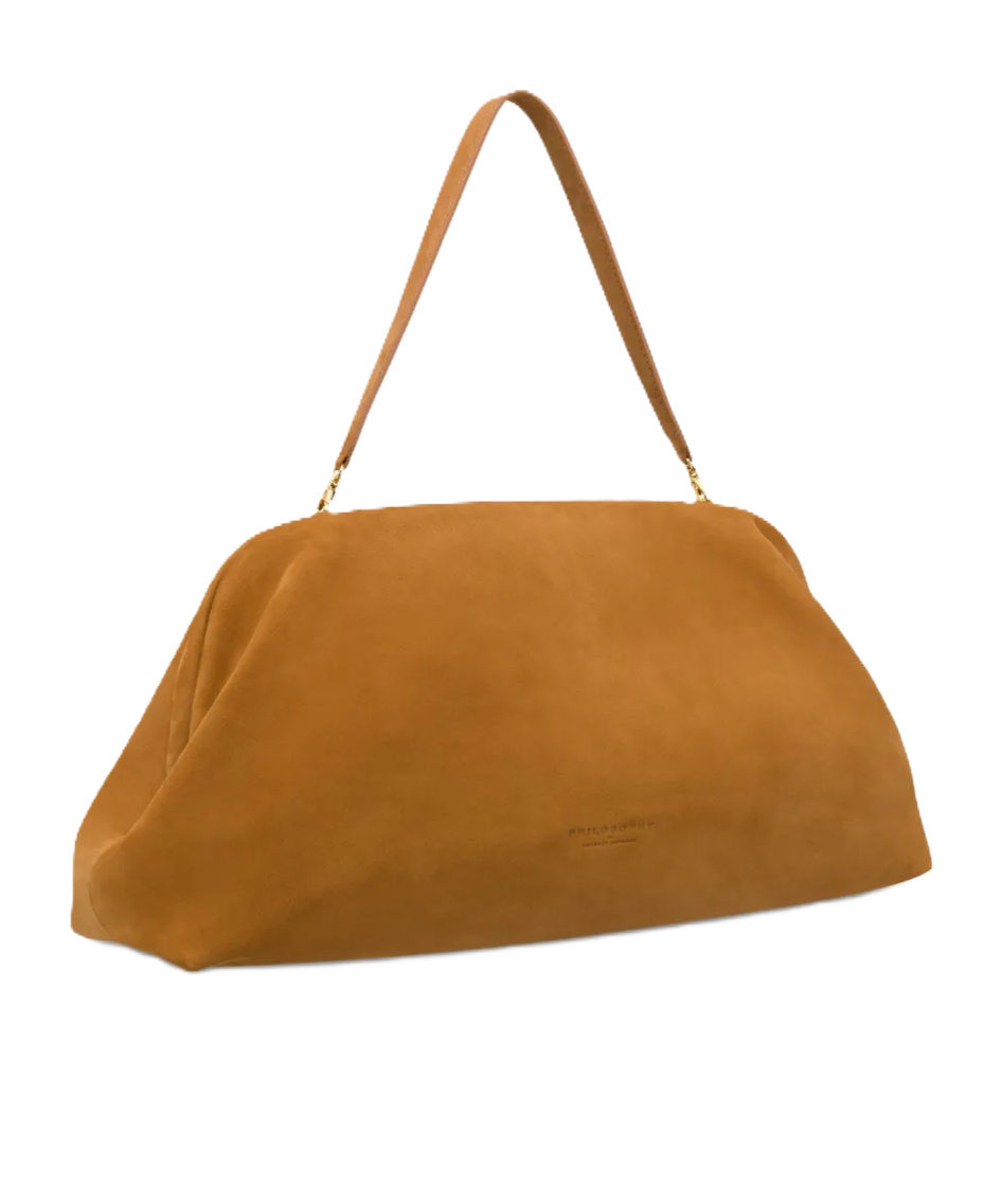 Philosophy Di Lorenzo Serafini Top Handle Shoulder Bag In Brown