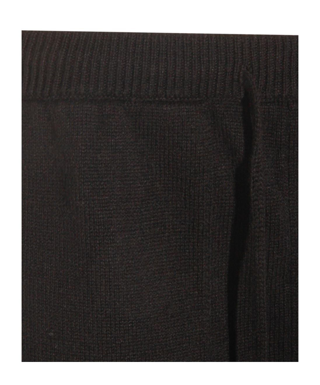 Antonelli Tie-up Knitted Track Pants In Black