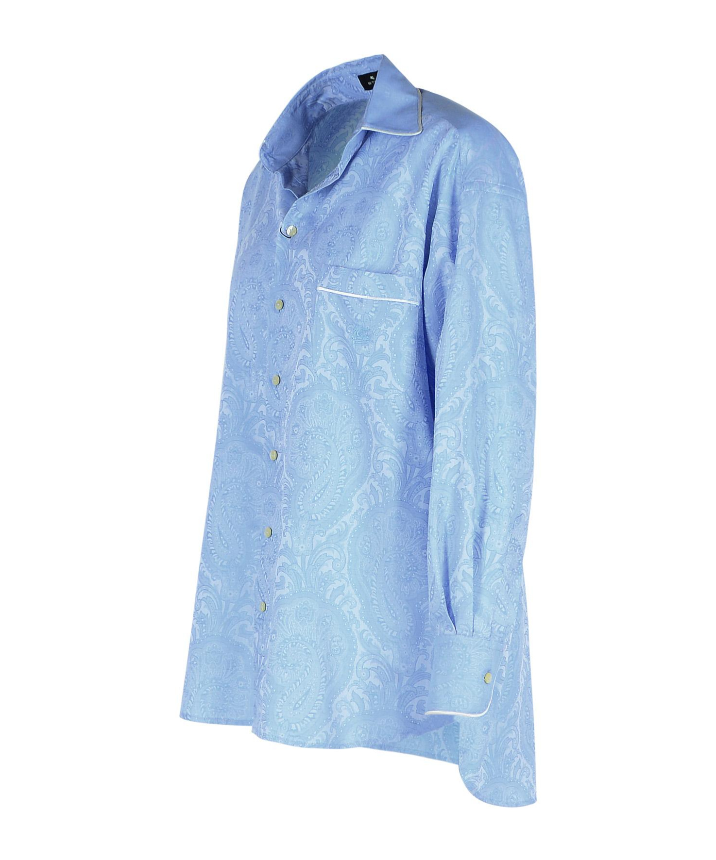 Etro Oversize-hemd Mit Pegaso In Blue
