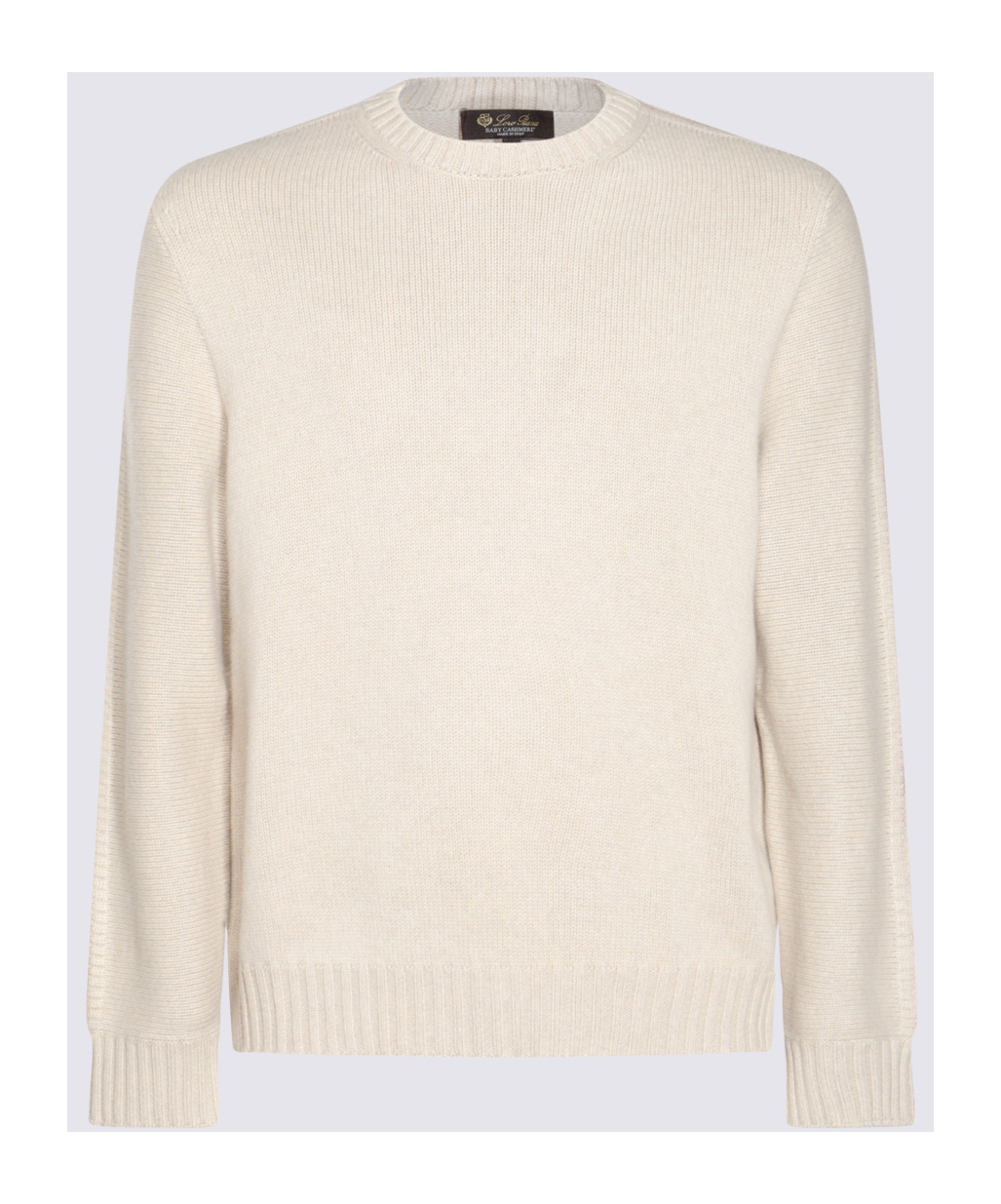 Loro Piana Stripe-detailing Sweater In White