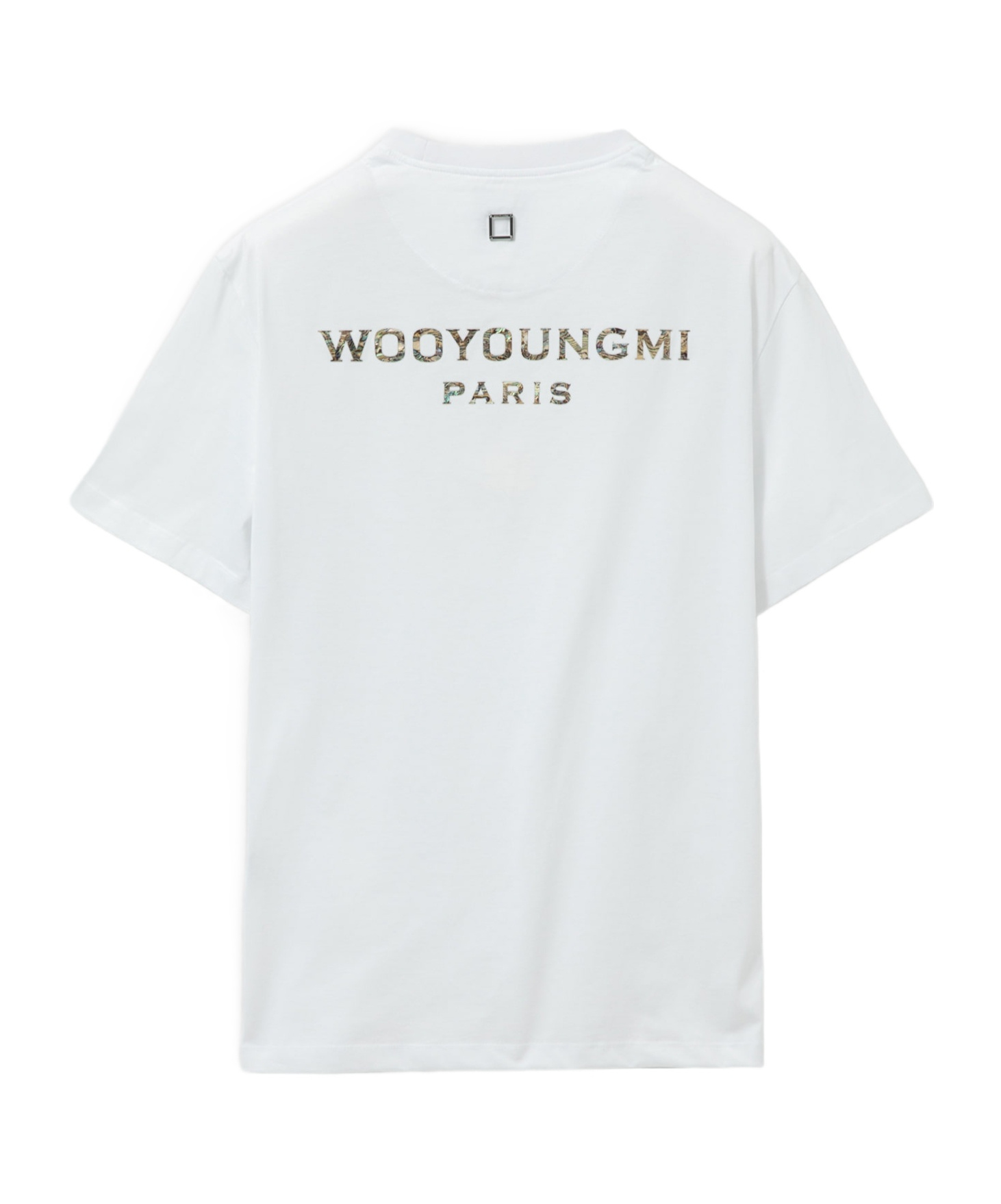 Wooyoungmi Graphic Short-sleeved T-shirt In White