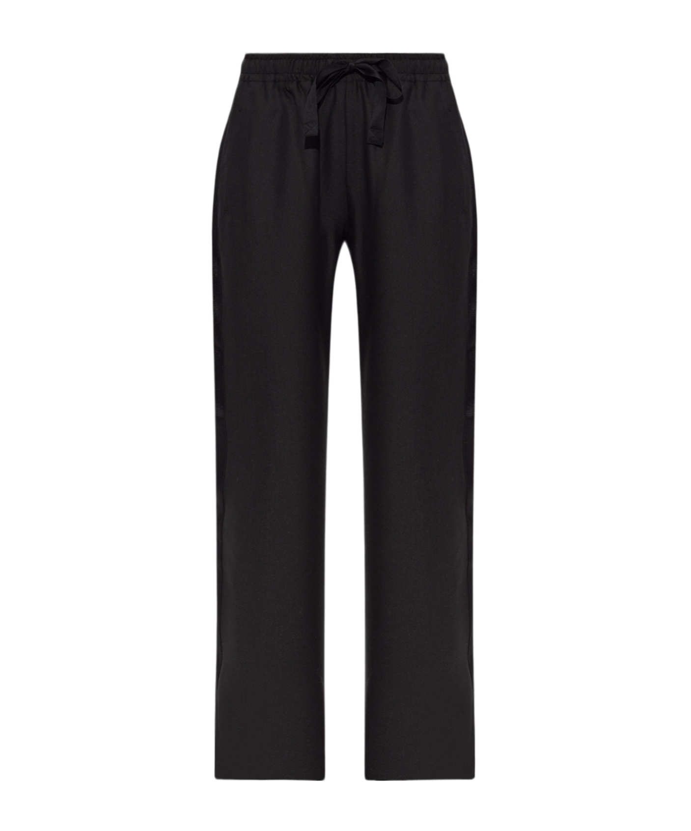 Zadig & Voltaire Drawstring Casual Pants In Black