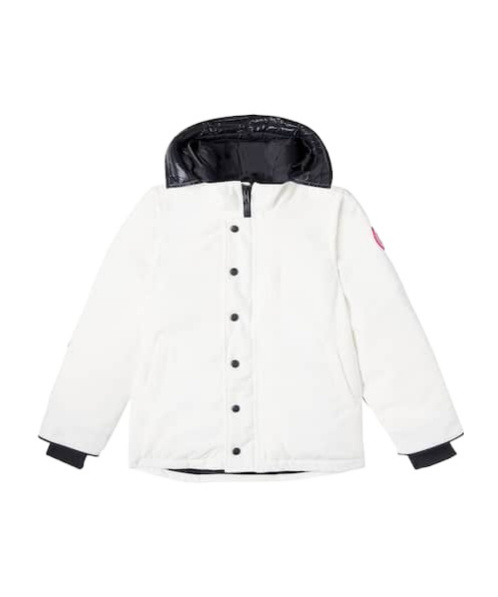 Canada Goose Kids' Logan Down Jacket In White