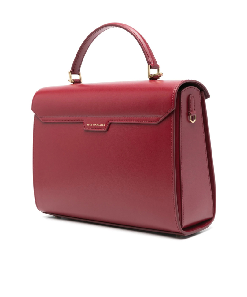Anya Hindmarch Mortimer Handbag In Bordeaux Red