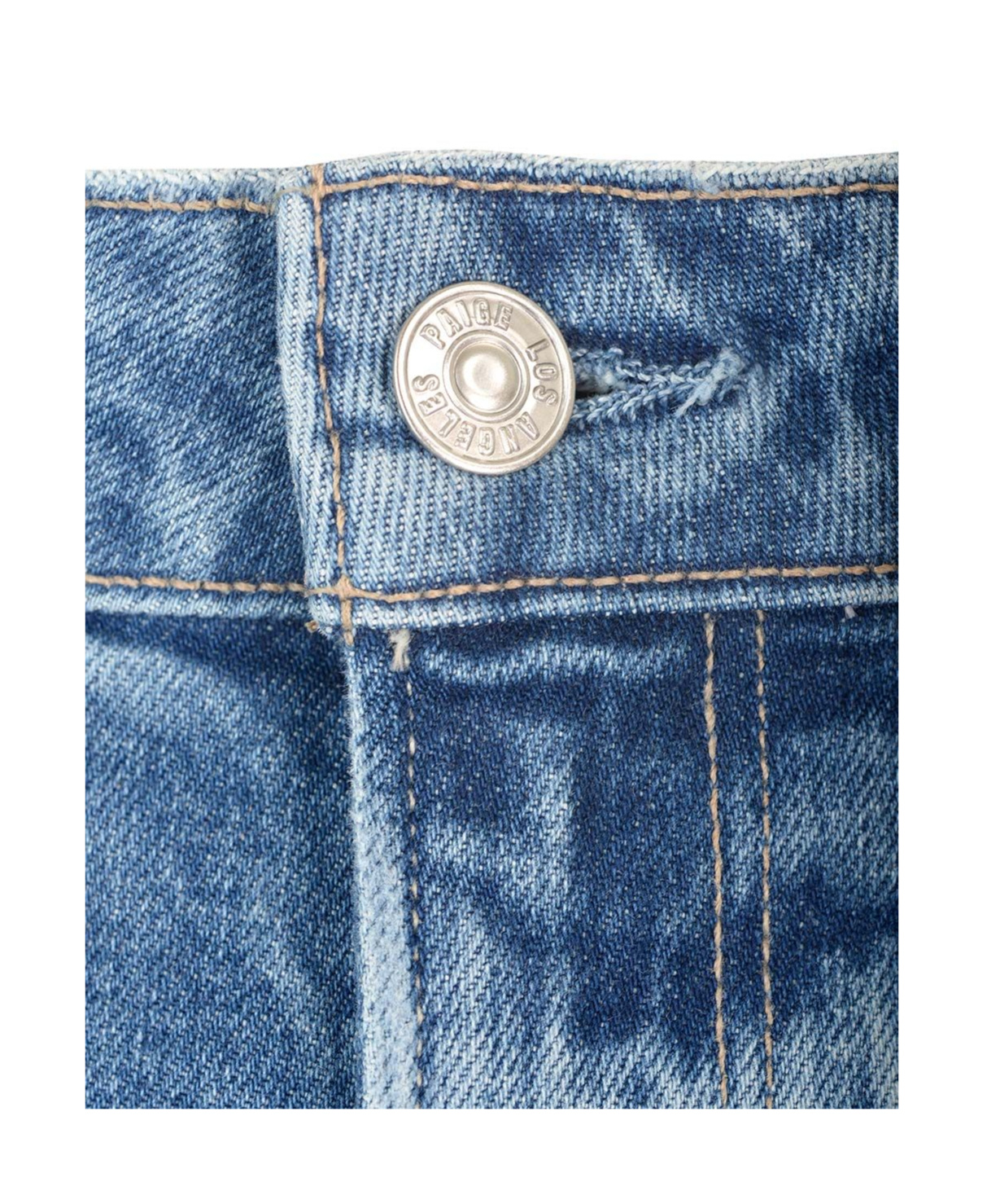 Paige Womens Familia Eco Harper Wide-leg High-rise Stretch-denim Jeans In Blue