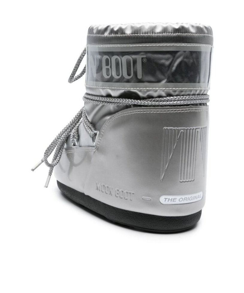 Moon Boot Icon Low Glance Boots In Gray