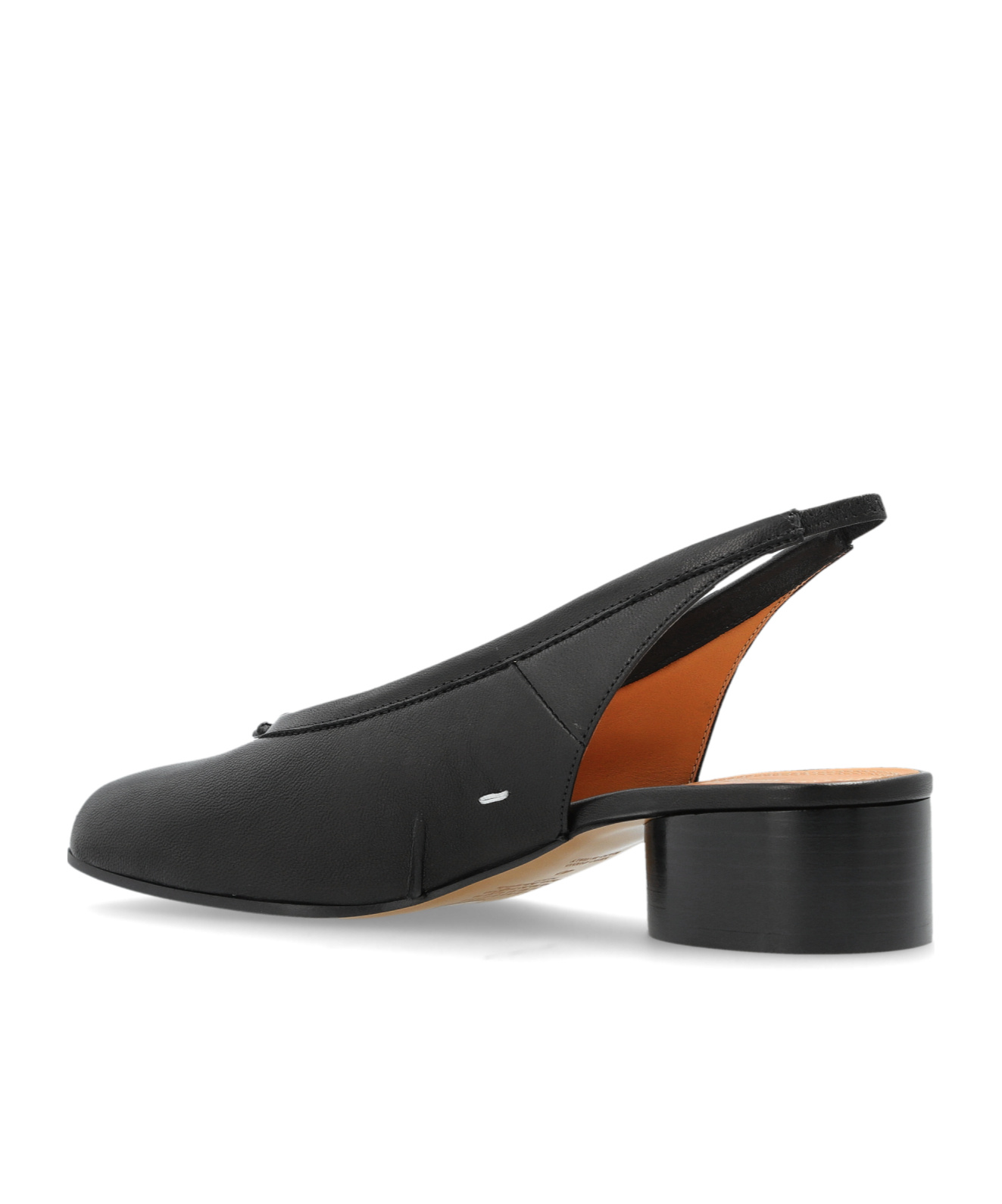 Maison Margiela Tabi Toe Heeled Shoes In Black