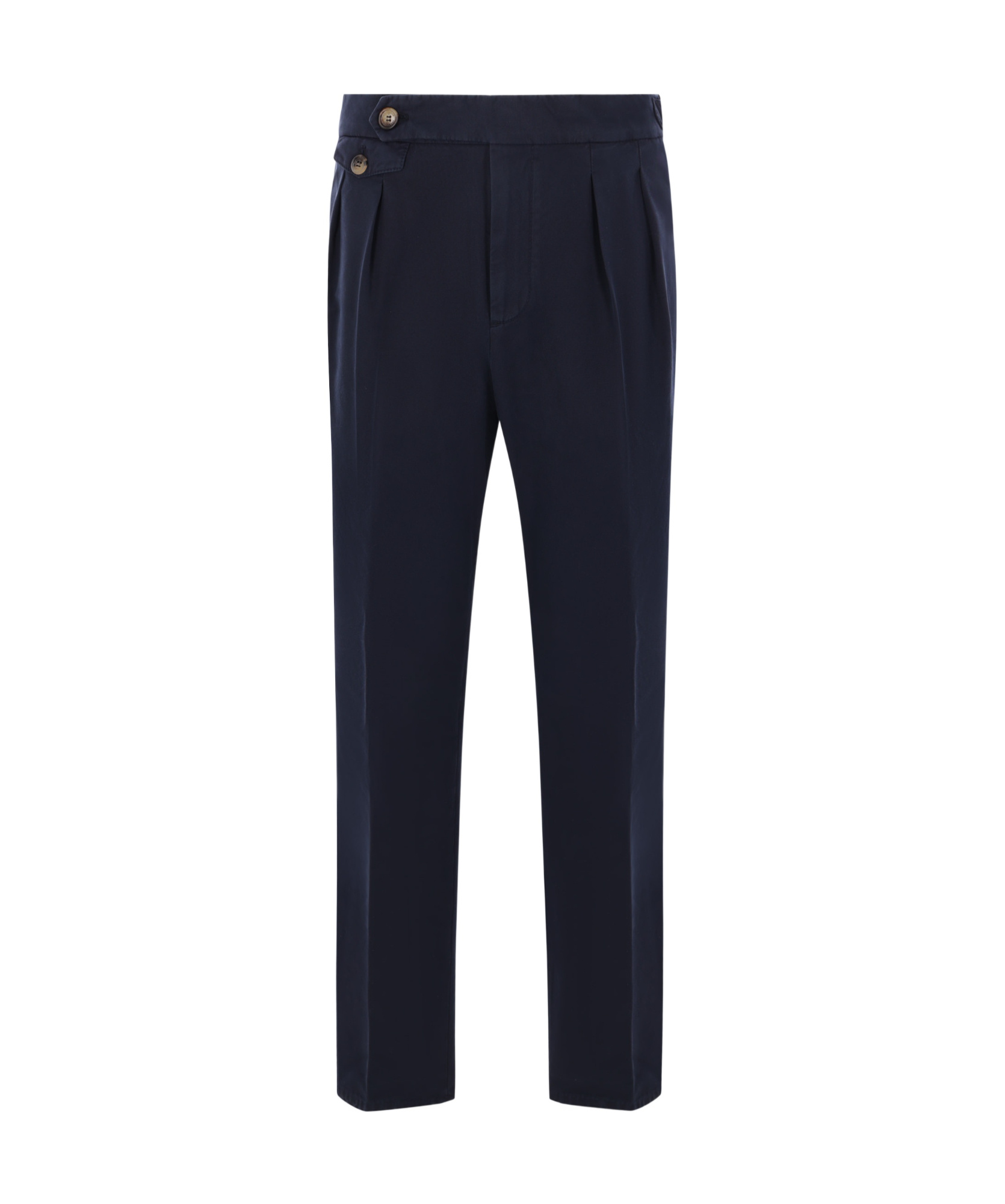 Brunello Cucinelli Regular Fit Trousers In Black