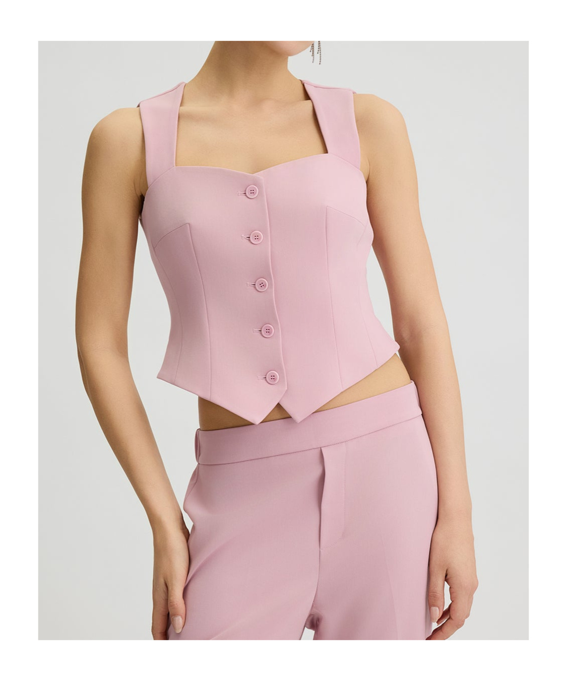 Liu •jo Sweetheart-neck Vest