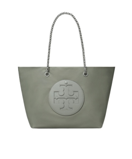 Tory Burch Chain Tote Bag In Gray