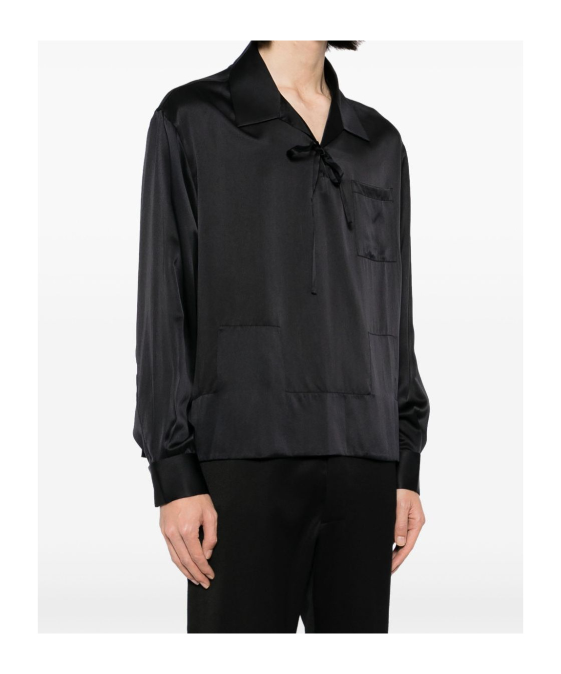 Bode Maze Shirt In Black