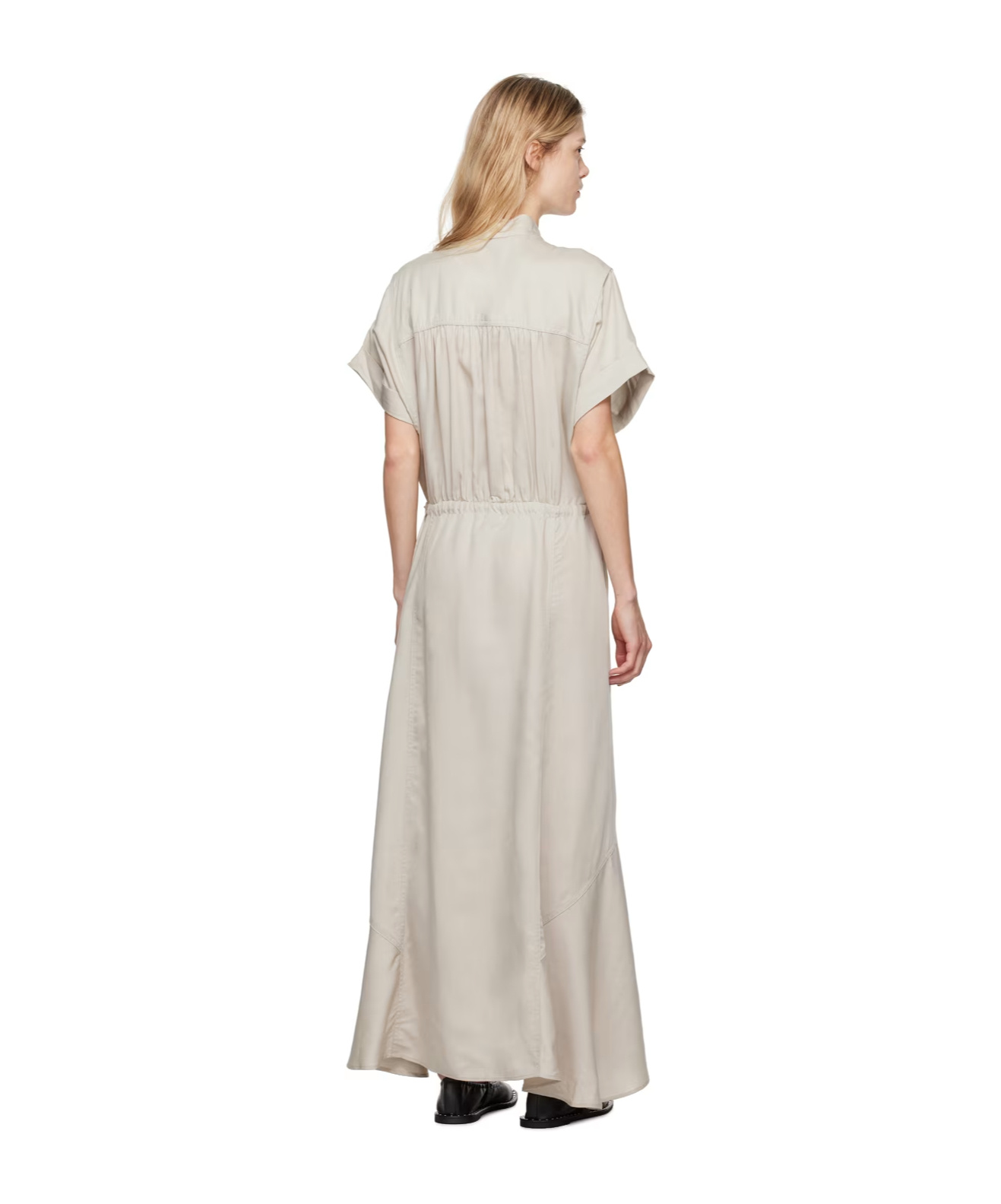 Isabel Marant Étoile Valencia Waist Dress In White