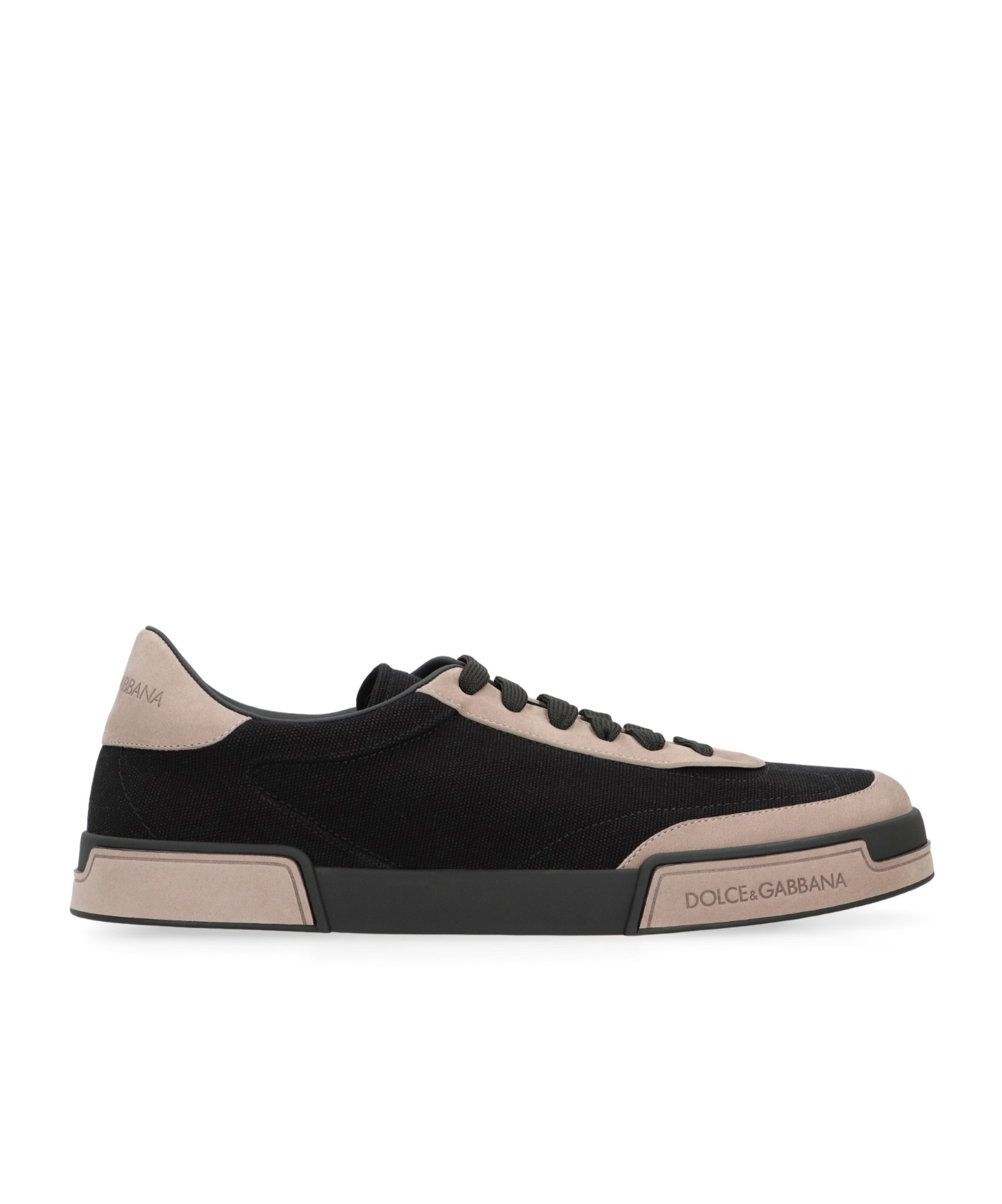 Dolce & Gabbana Low-top Sneakers Portofino Yacht Style In Black