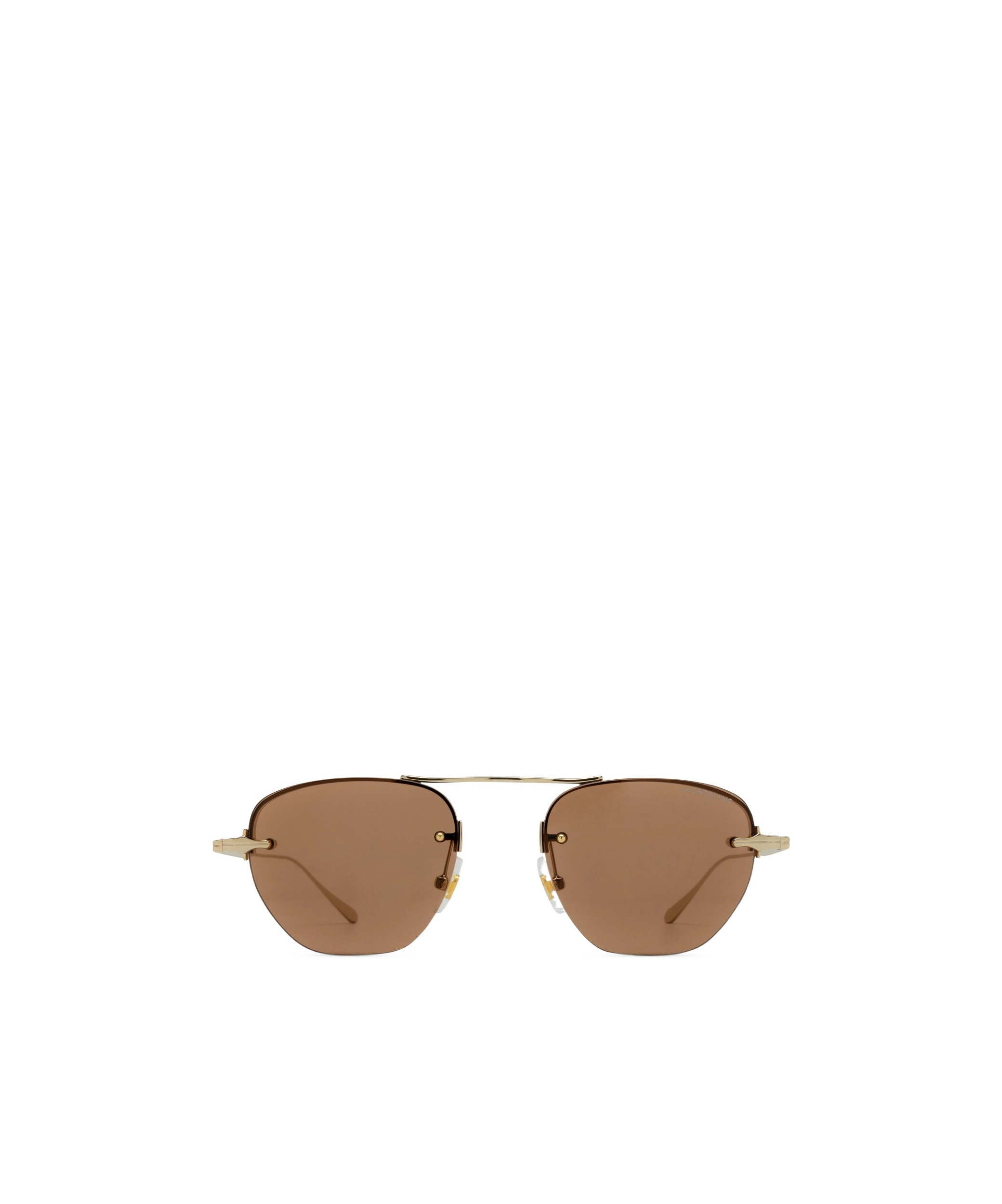 Montblanc Geometric Frame Sunglasses