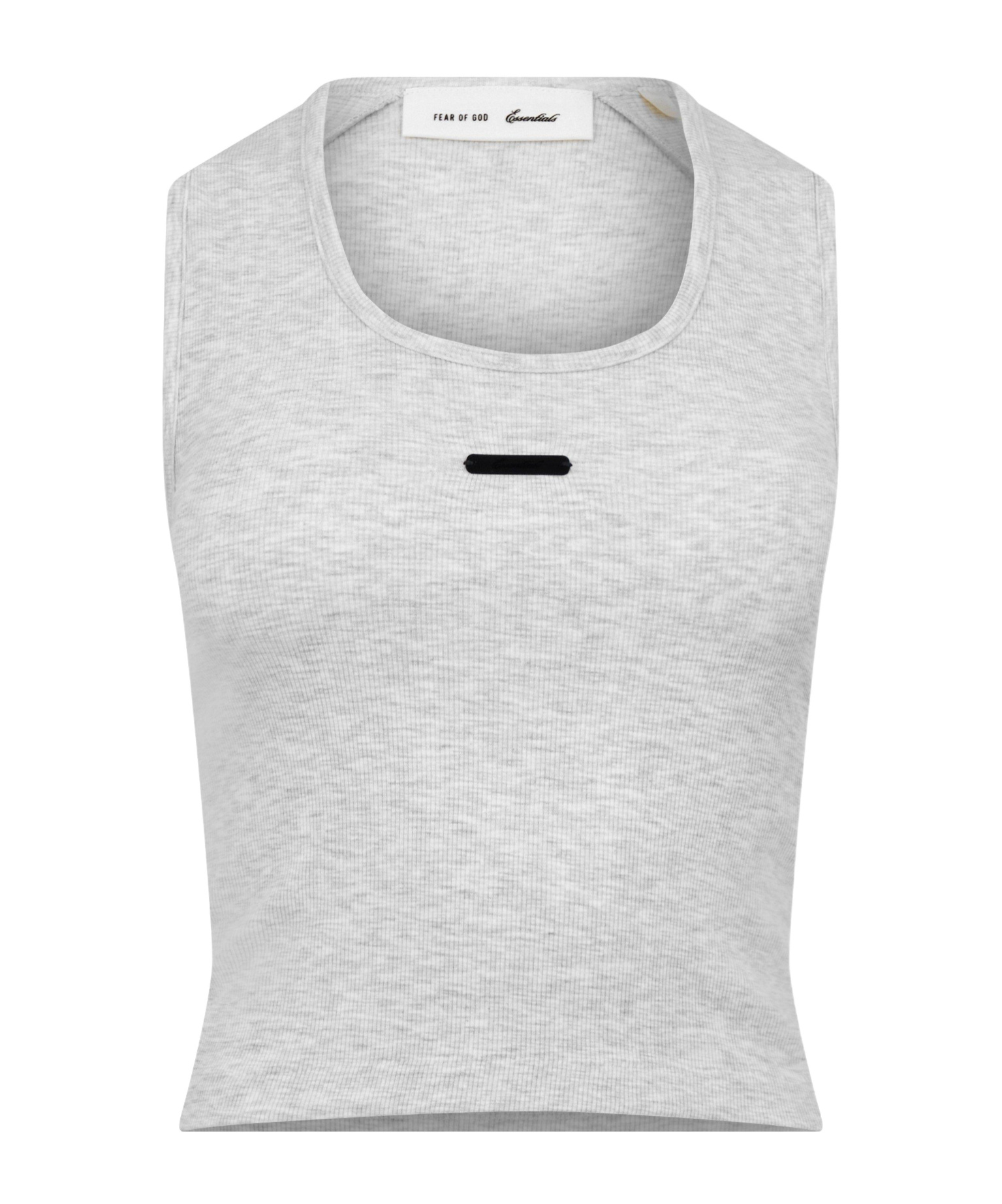 Essentials Ribbed Tank Top In White