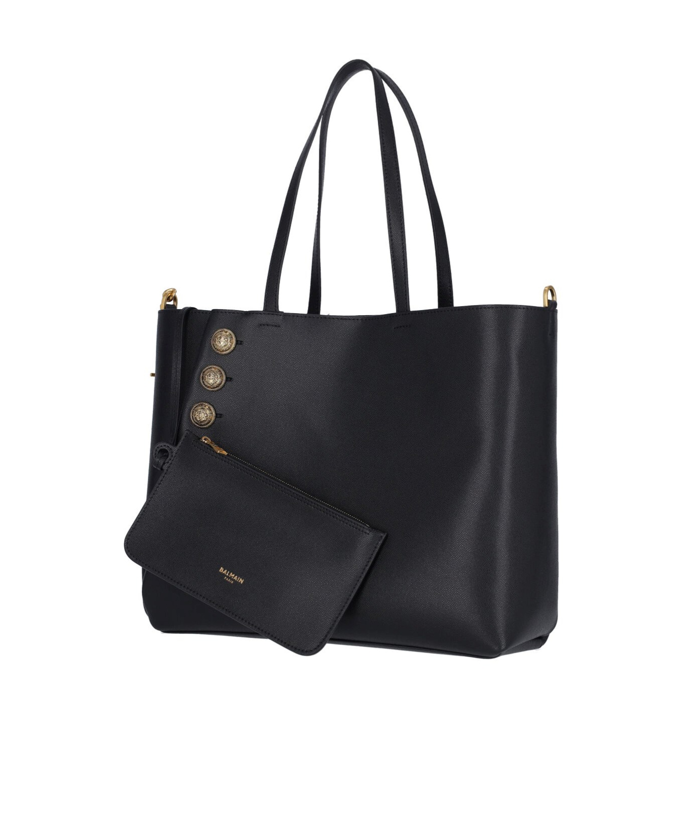 BALMAIN EMBLÈME TOTE BAG