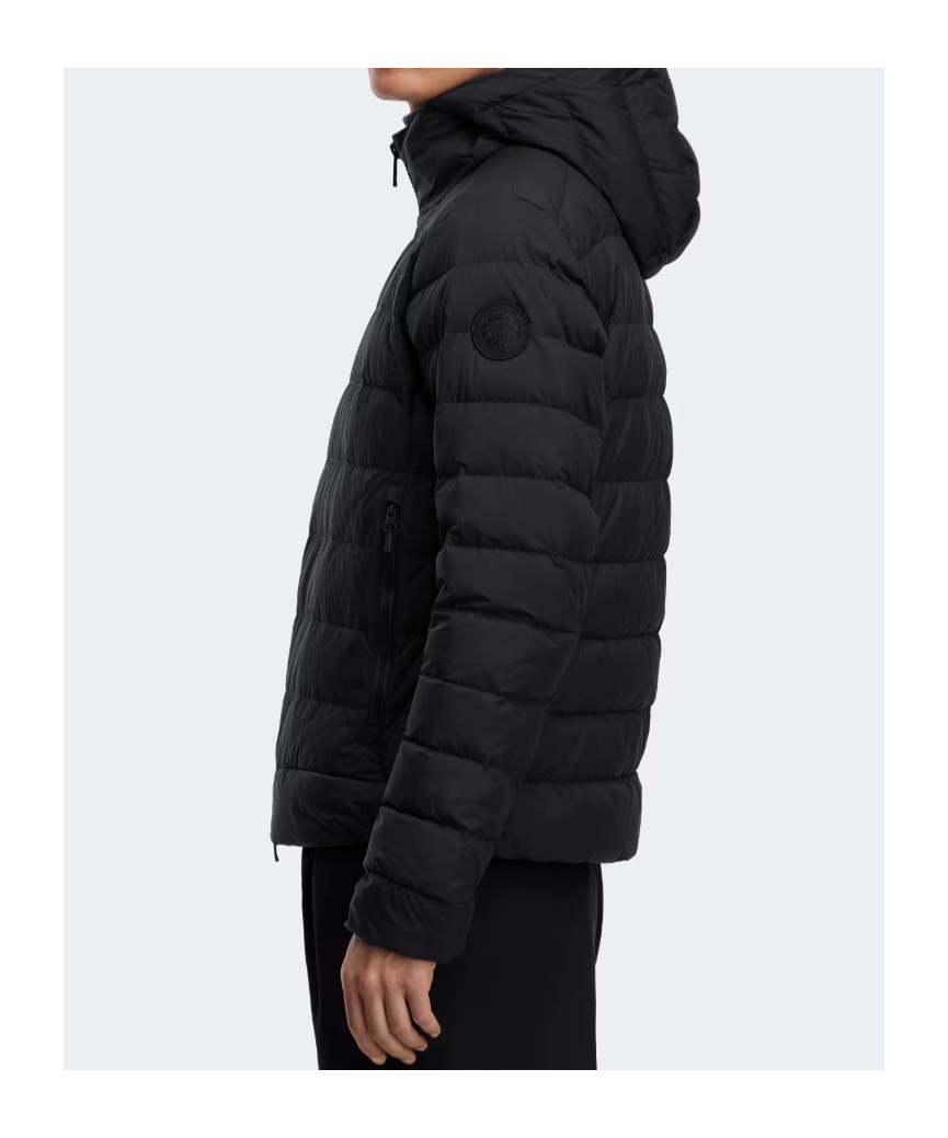 Canada Goose Crofton Quilted Zip-front Jacket In Black