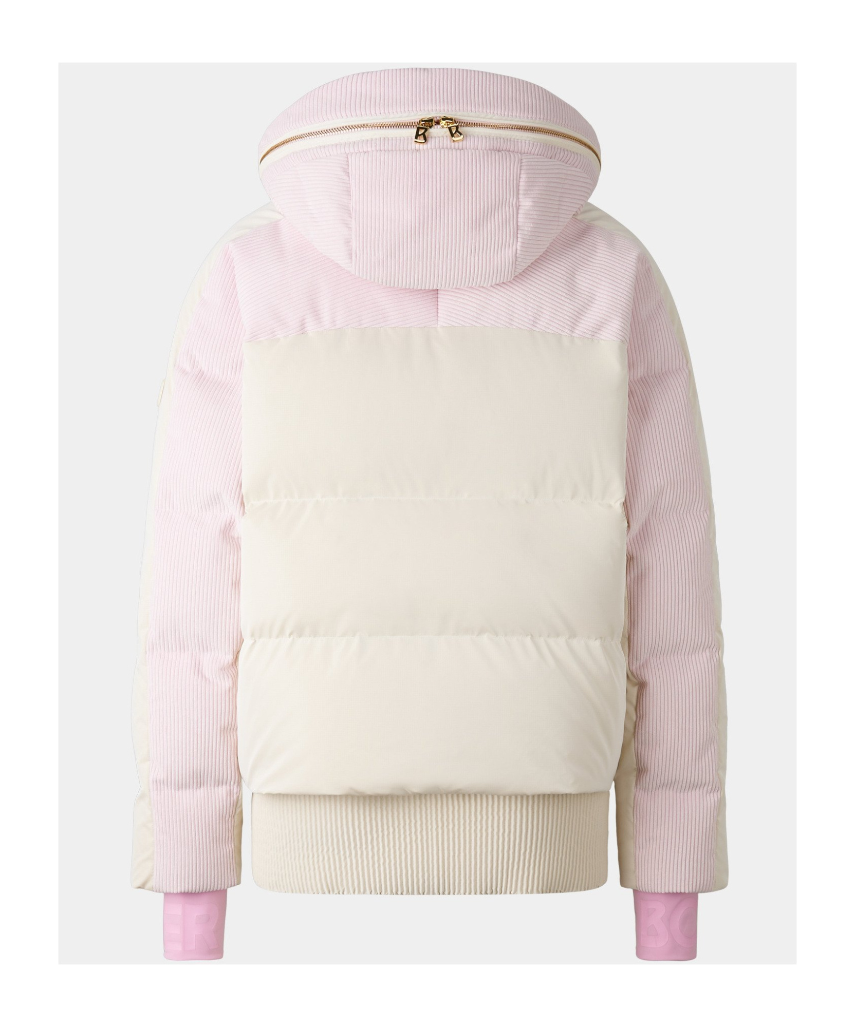 Shop Bogner Long-sleeved Ski Jacket In Pink