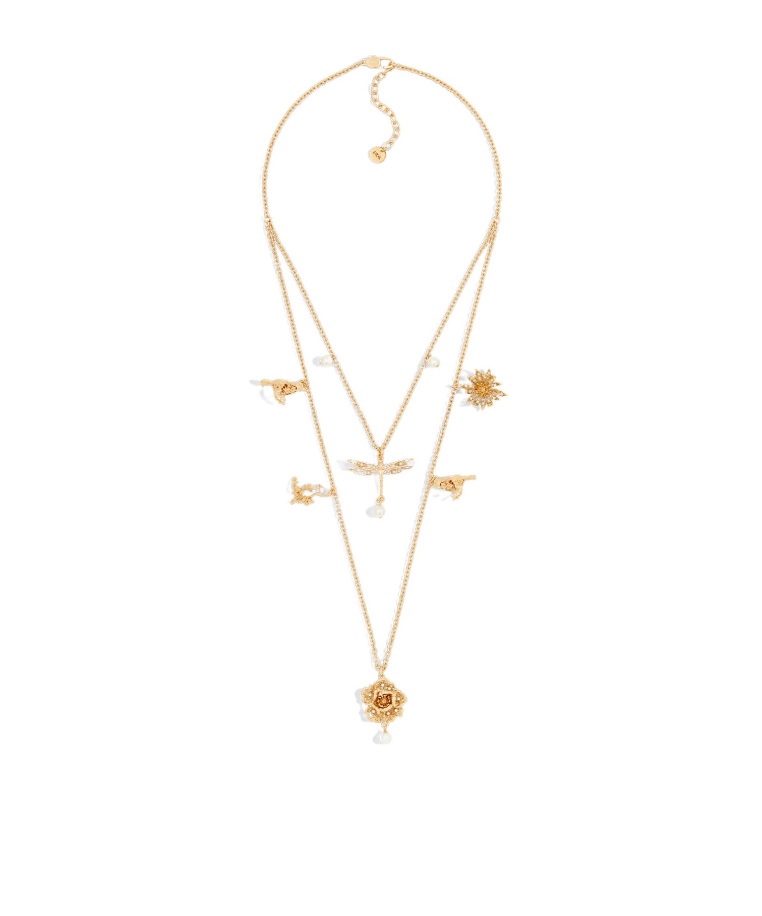 Dior Jardin De  Necklace In Gold