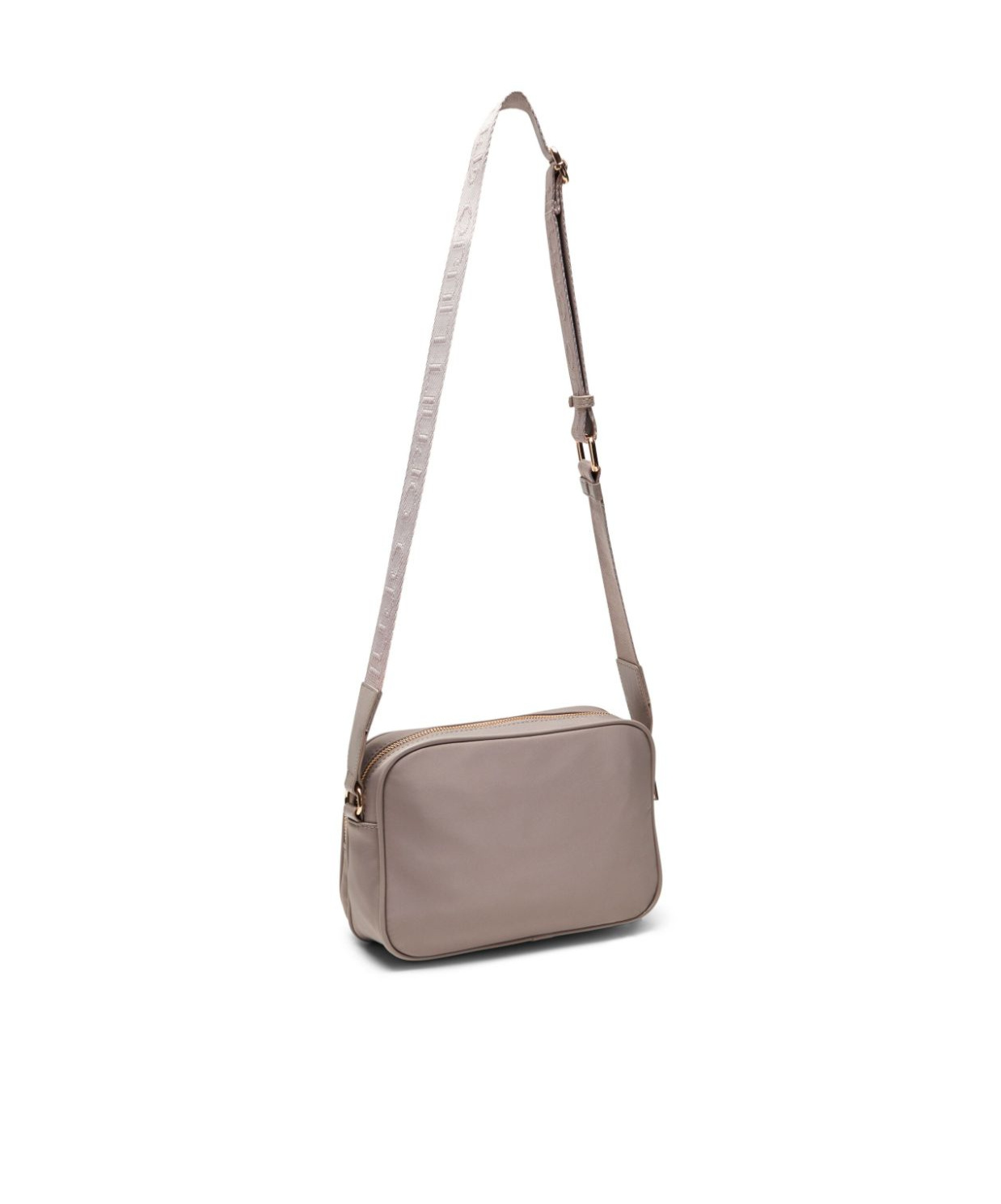 Liu •jo Nylon Crossbody Bag In Nude