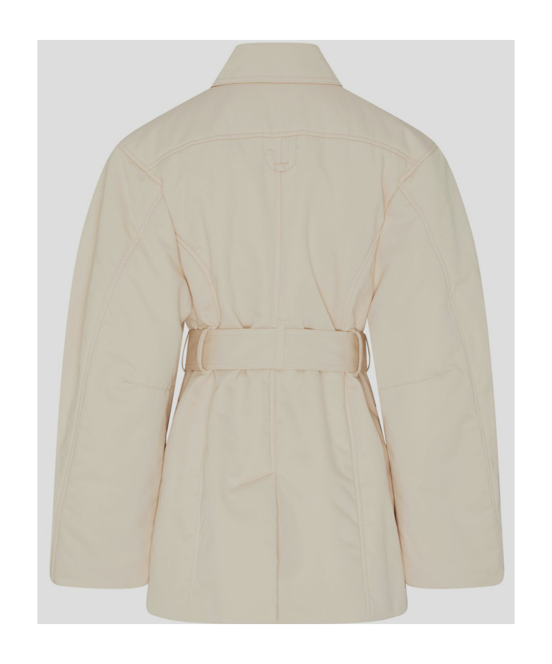 Jacquemus Women Le Blouson Bari Down Jacket In Nude
