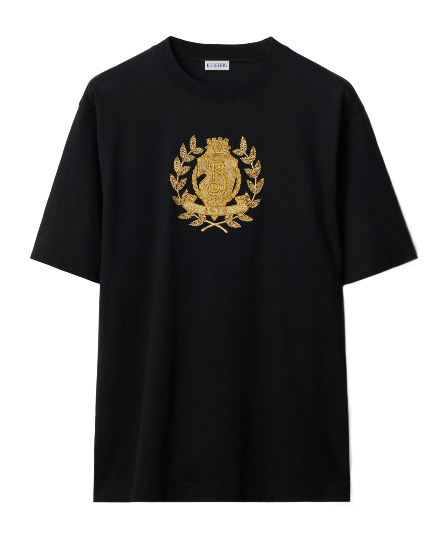 BURBERRY B CREST COTTON T-SHIRT
