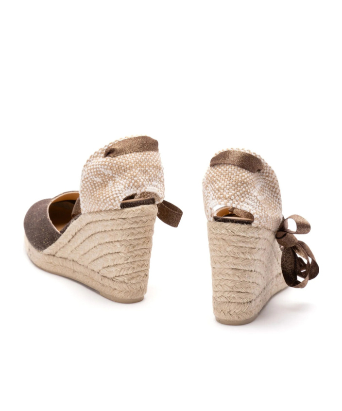 Castaã±er Almond-tipped High-heeled Sandals In Nude