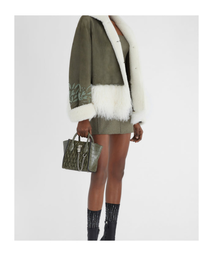 Ermanno Scervino Single-breasted Jacket In Green
