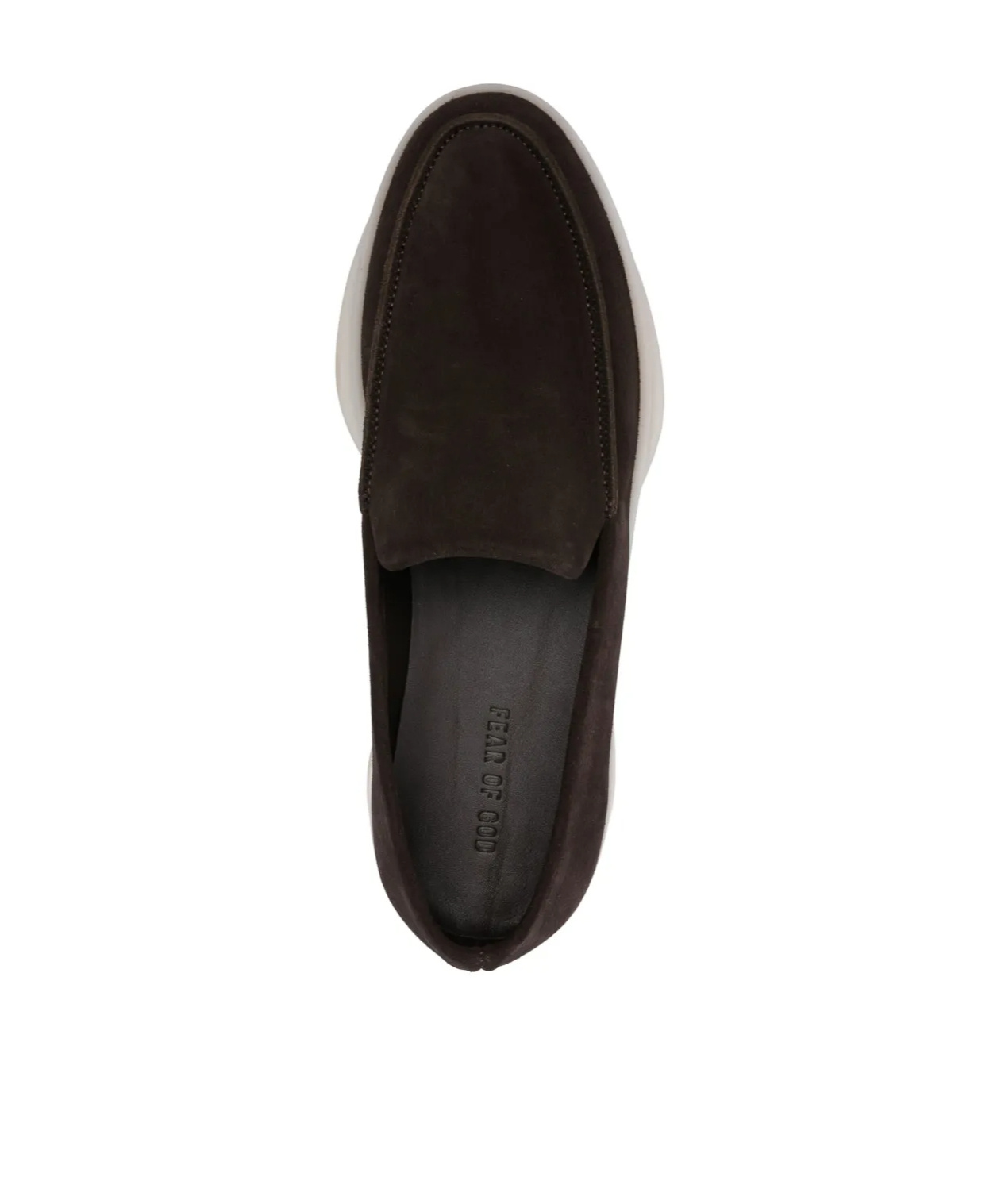 Fear Of God Suede Loafers In Black