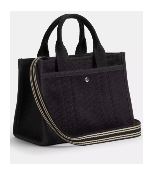 Coach Double Handle Shoulder Bag In Black
