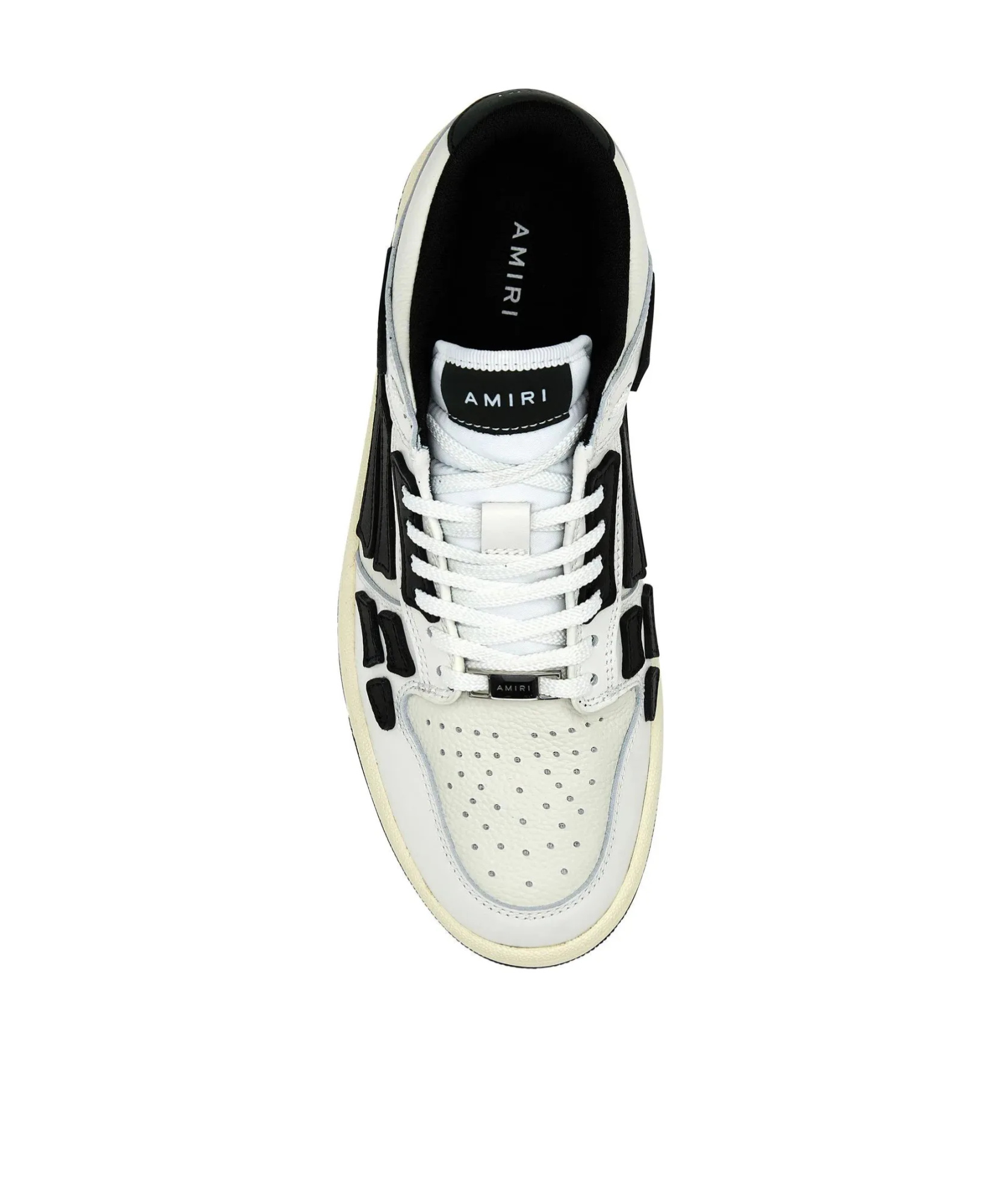 Amiri Round Head Fastened With Low-top Casual Sneakers In Multi