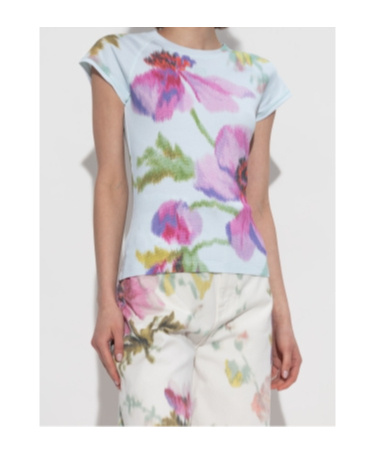 Loewe Small Fit T-shirt In Cotton And Viscose