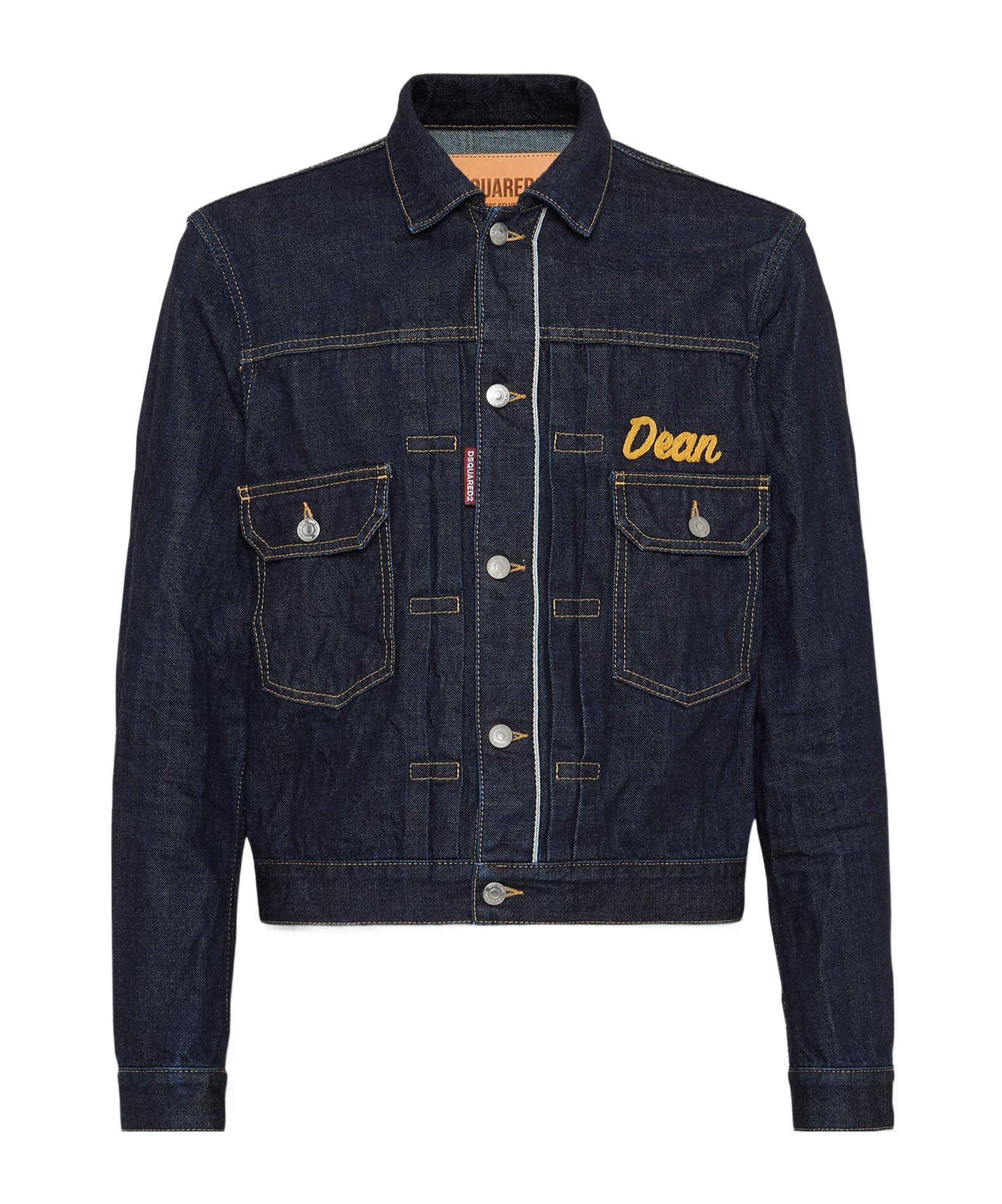 Dsquared2 Rebel Denim Jacket In Blue