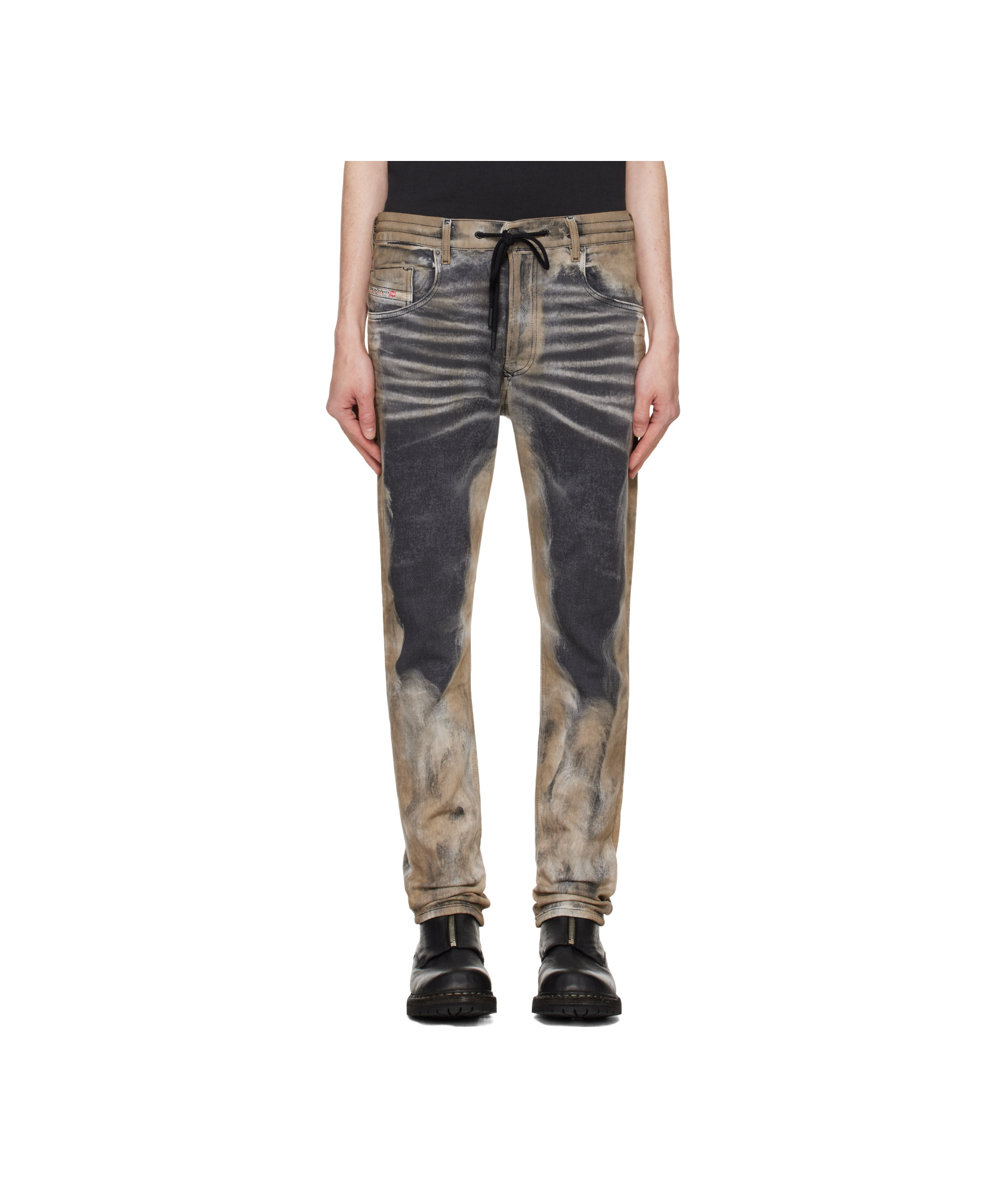 Diesel 2030 D-krooley Pants In Black