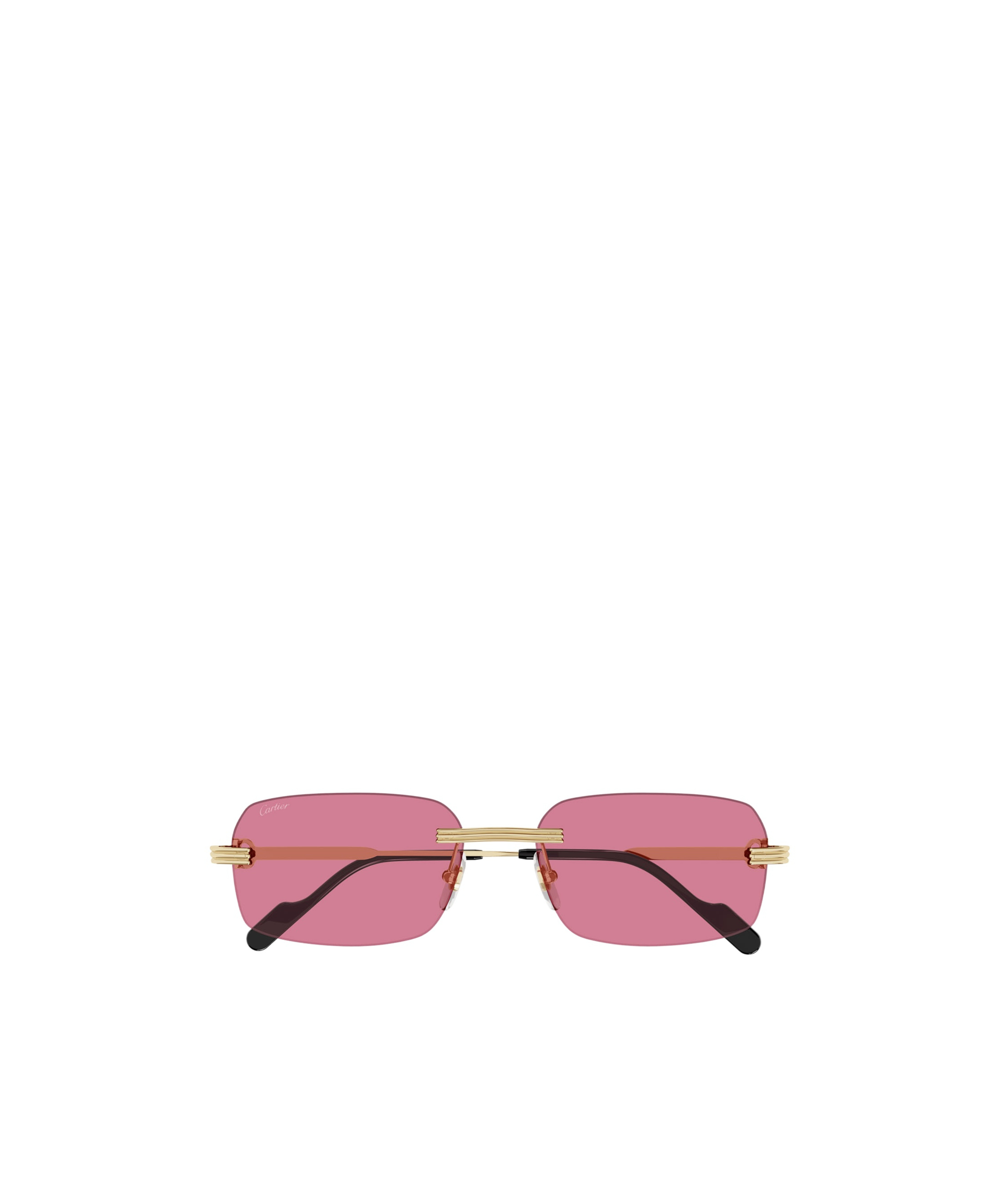 Cartier Rectangular Frame Sunglasses