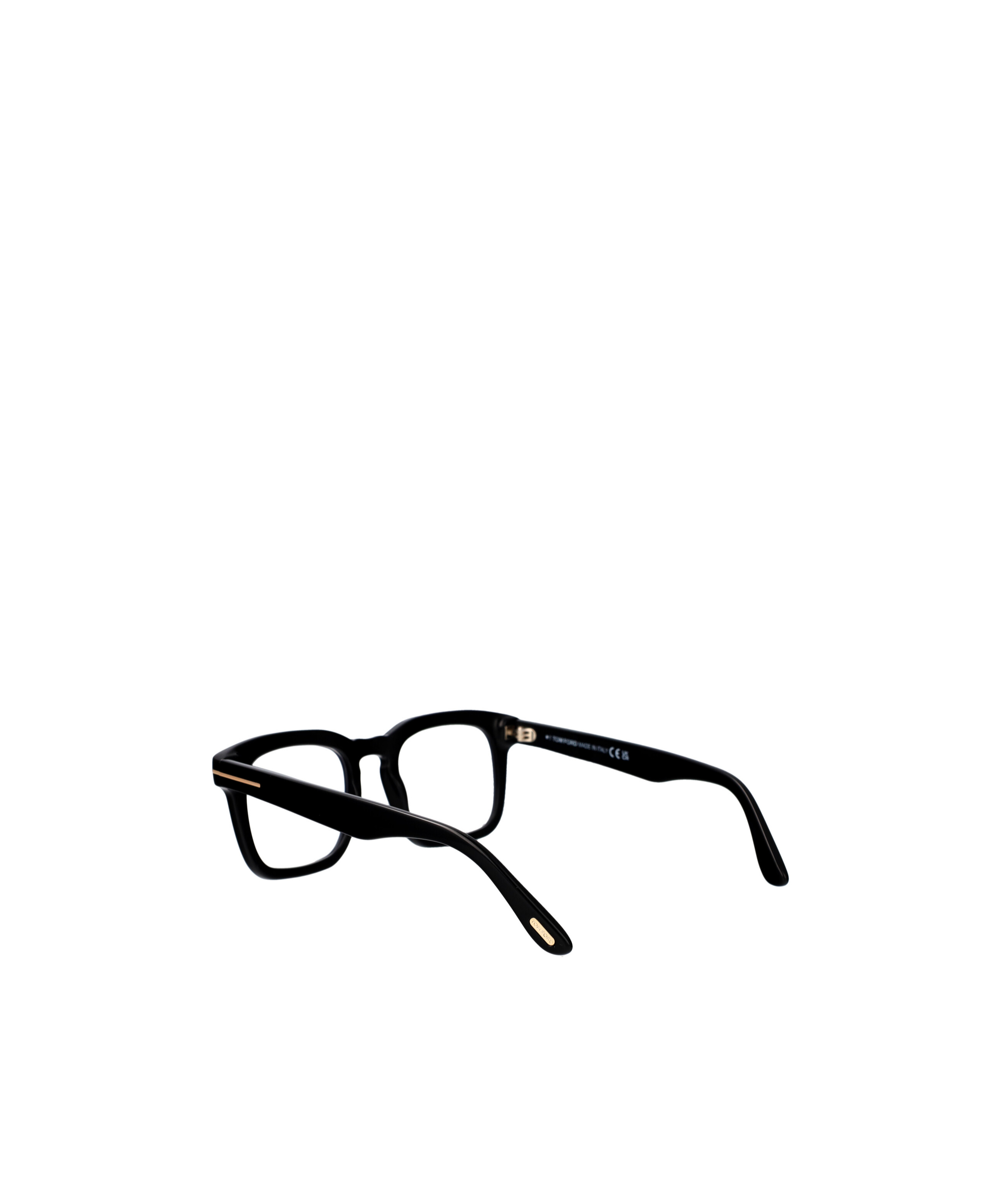 Shop Tom Ford Full Frame Plain Mirror In Black