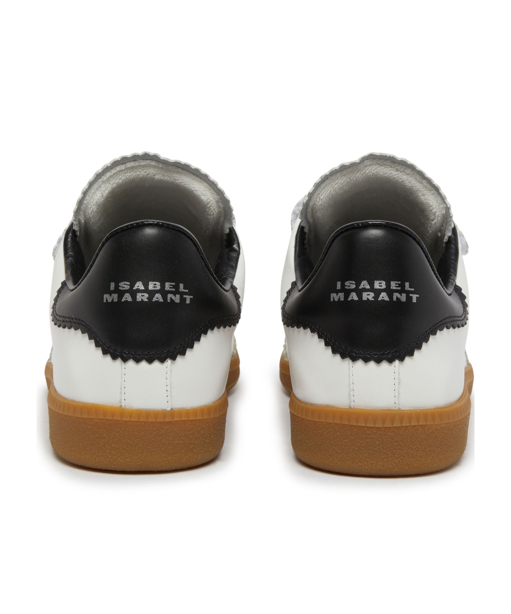 Shop Isabel Marant Round Toe Low-top Casual Shoes In White