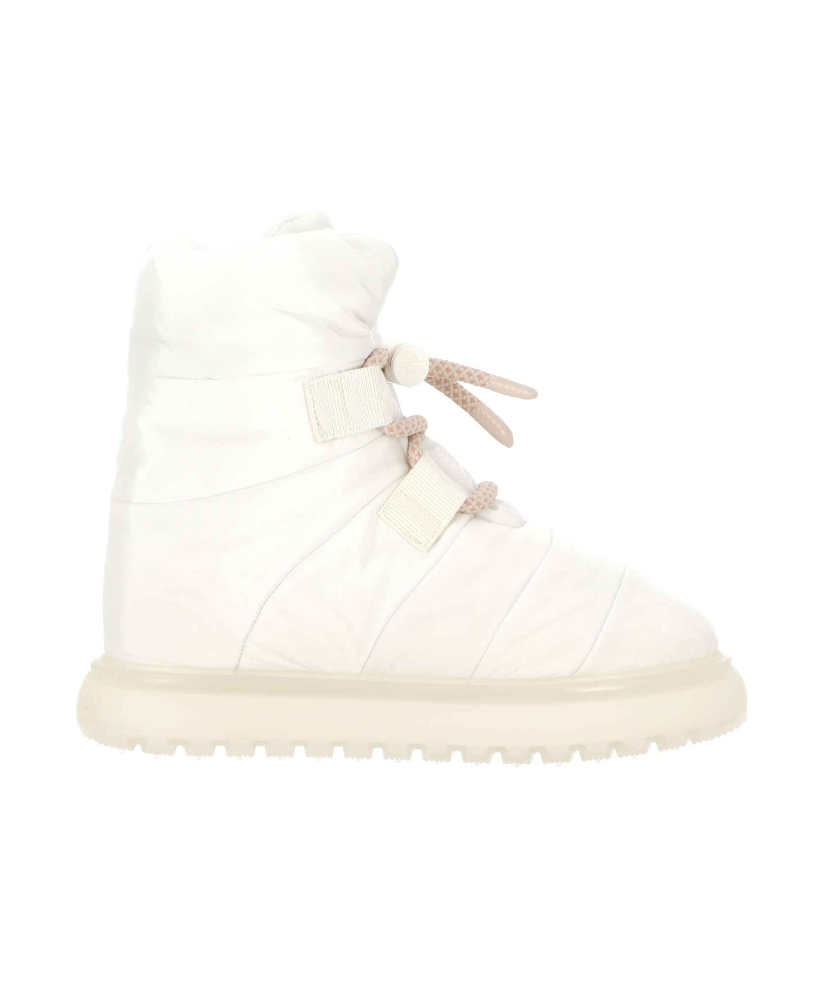 MONCLER MONCLER LOGO PATCH PADDED SNOW BOOTS
