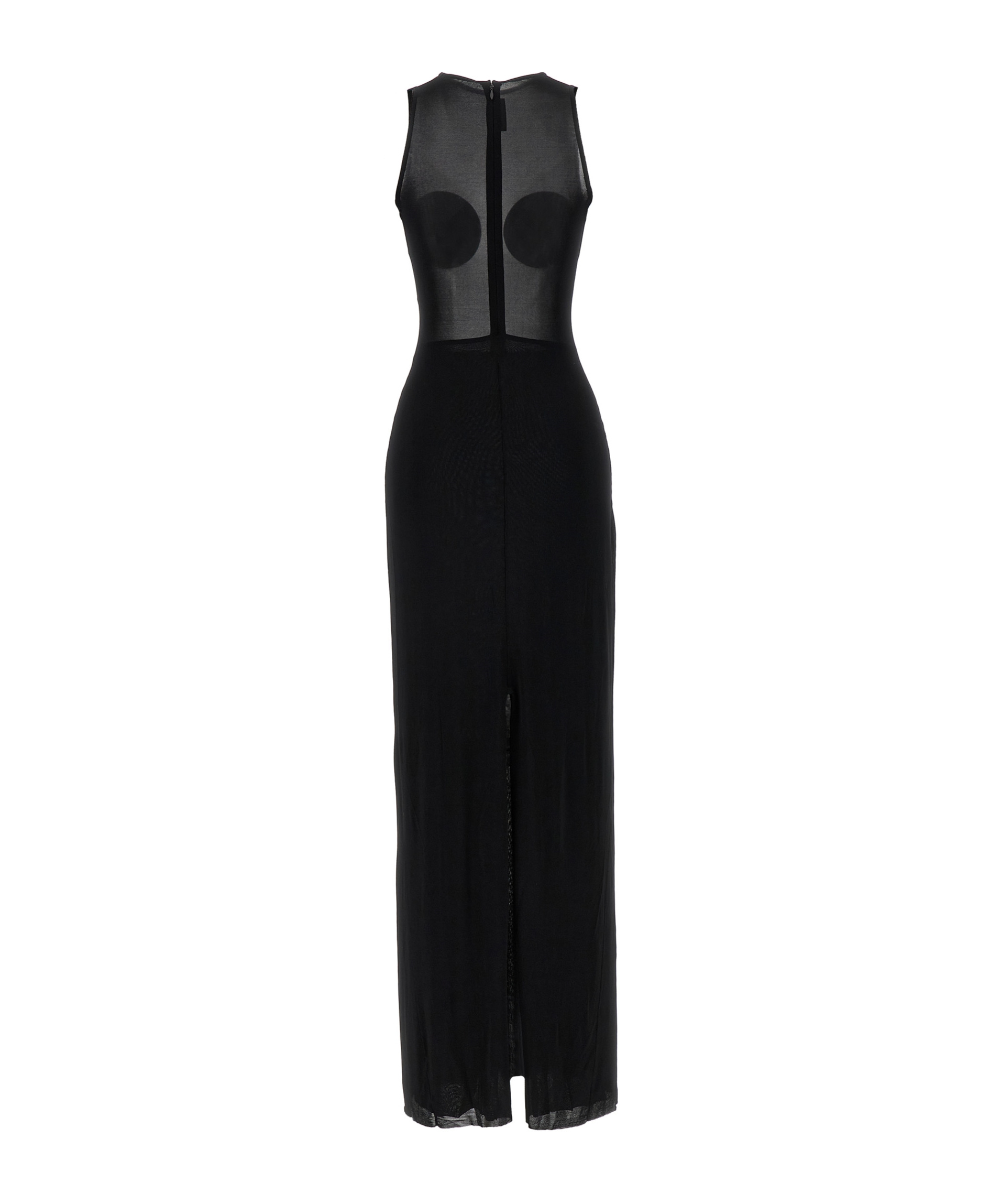 Shop Jean Paul Gaultier 'the Black Conical' Dress