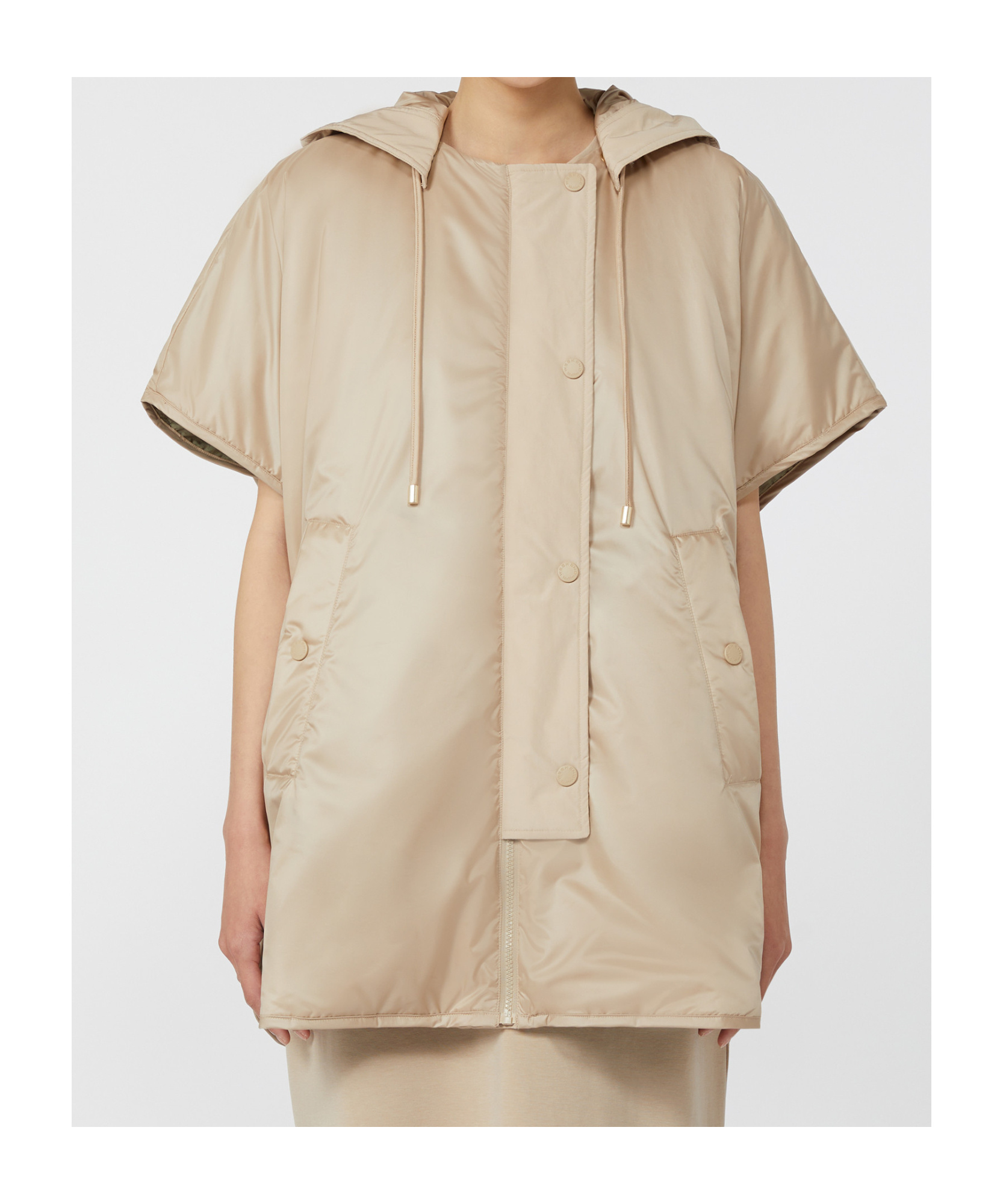 Weekend Max Mara Reversible Water-repellent Canvas Cape