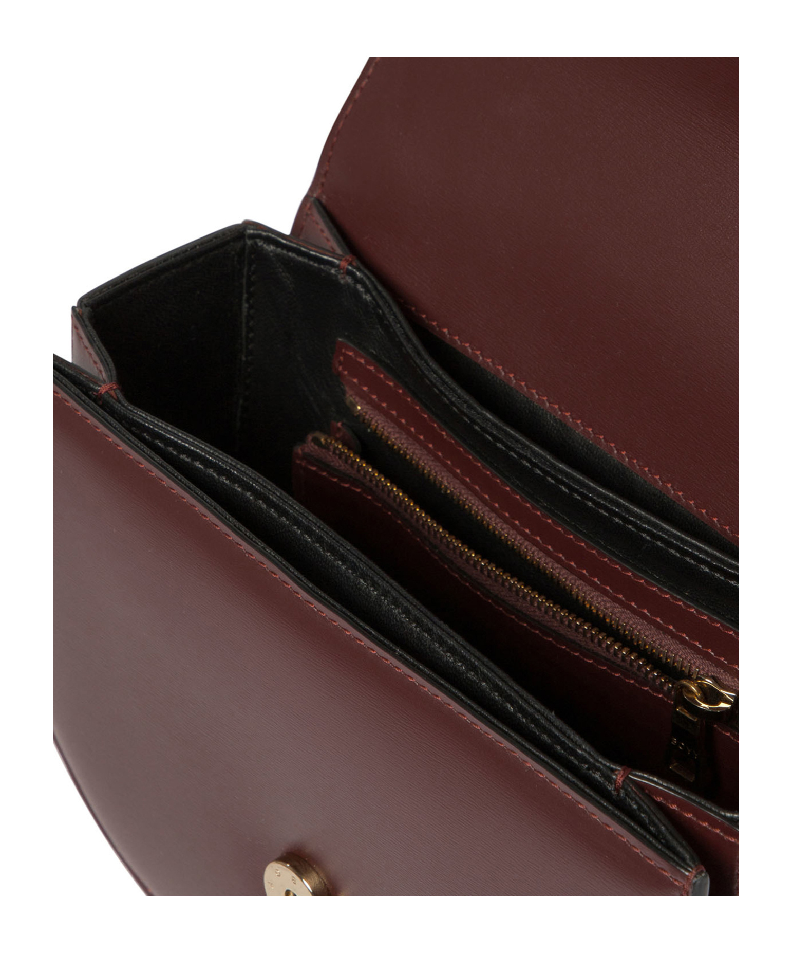 Boyy "strap Buckle" Shoulder Bag In Red