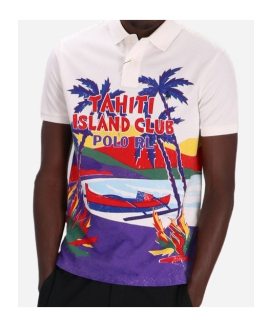 Polo Ralph Lauren Short-sleeved Polo Shirt In White