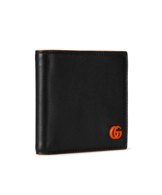 Gucci Gg Marmont Bifold Wallet In Black