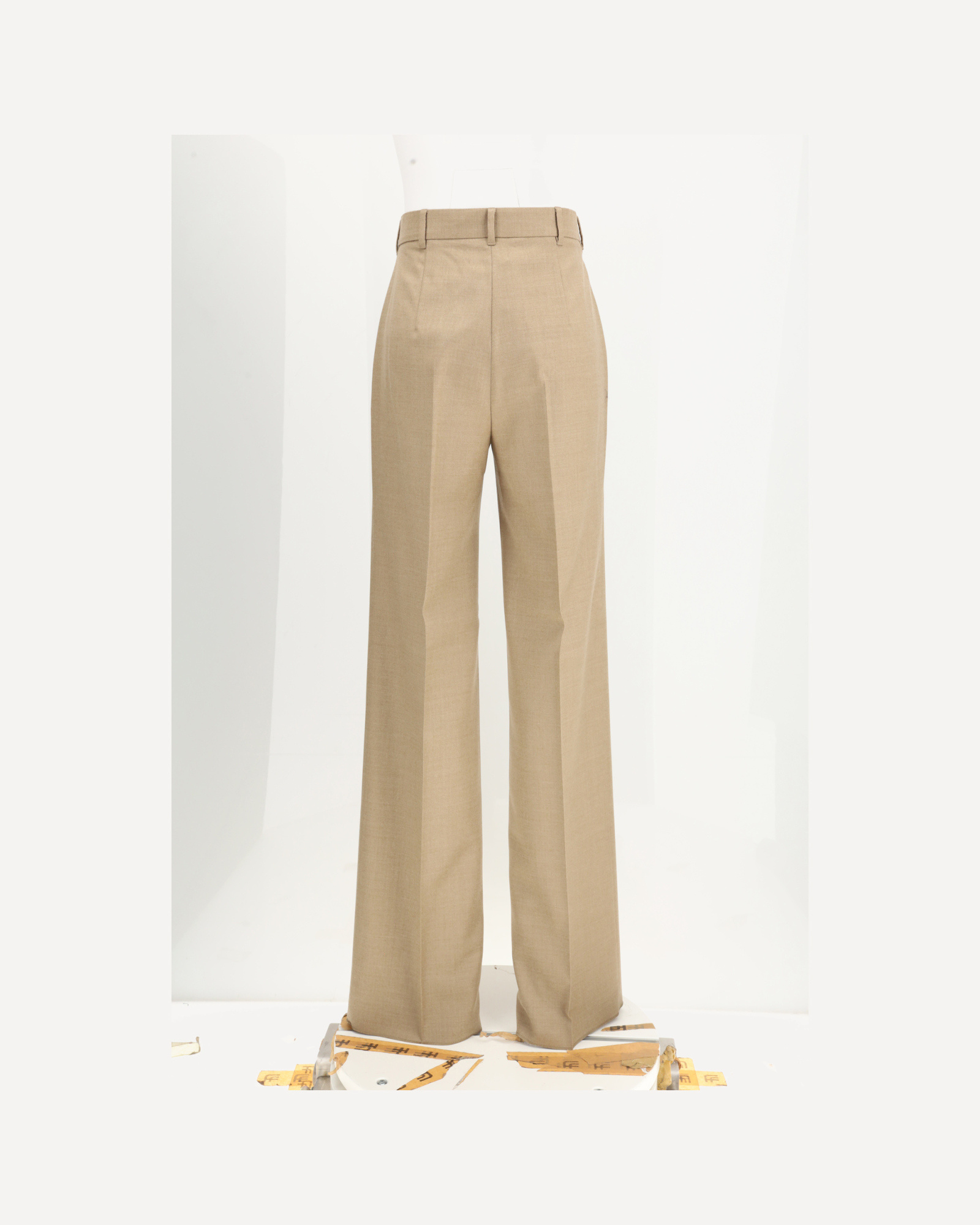 Max Mara Casual Pants With Belt Loops In Brown