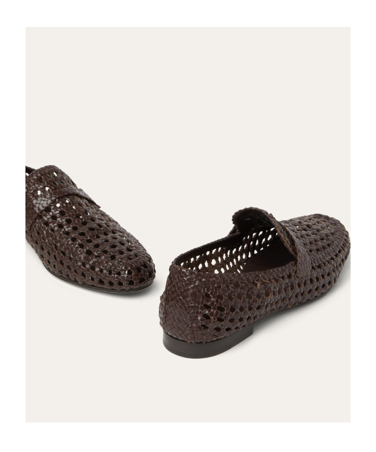 Loro Piana Leon Loafer Shoes In Pink Brown