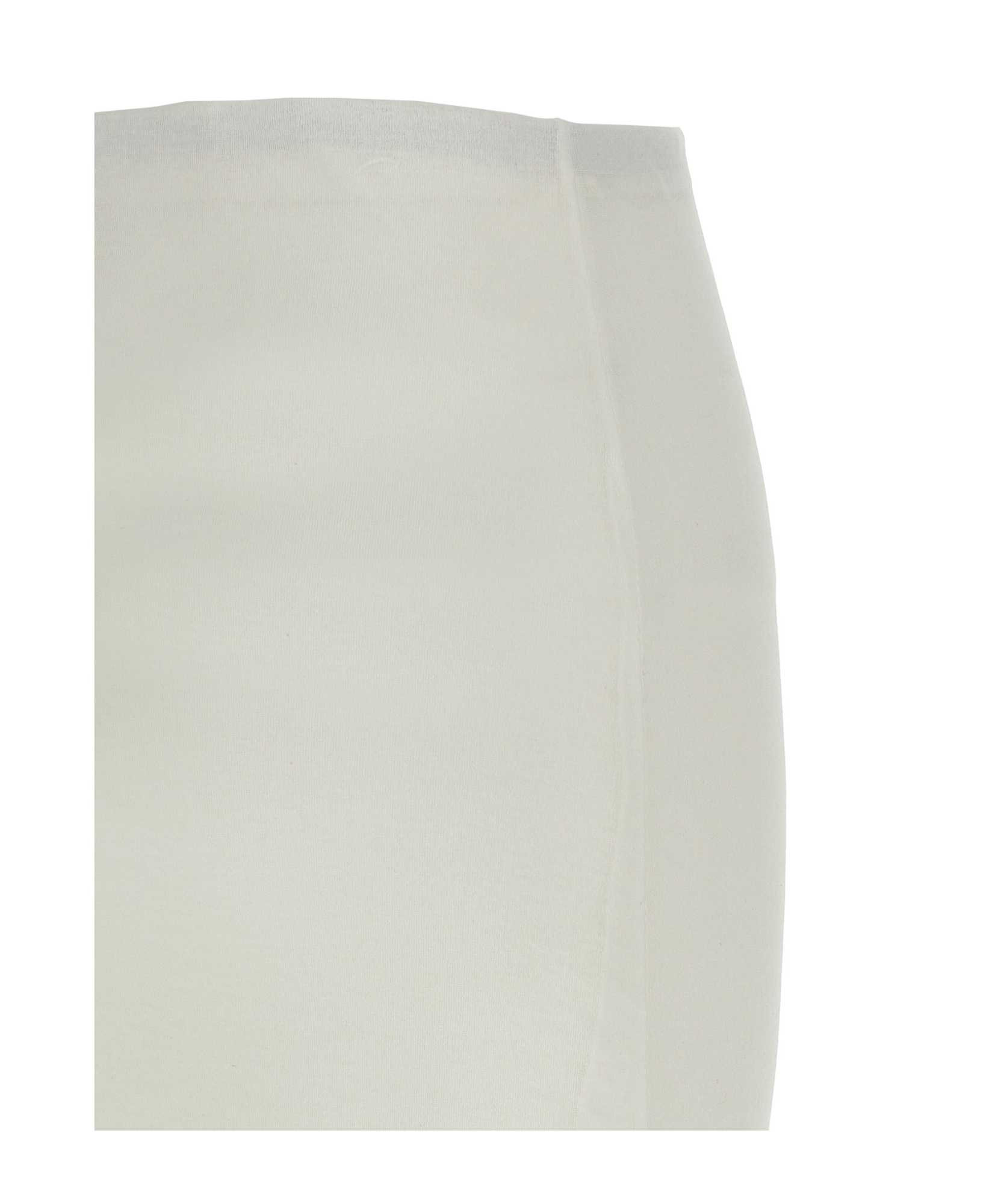 Jil Sander Wrap Skirt In White
