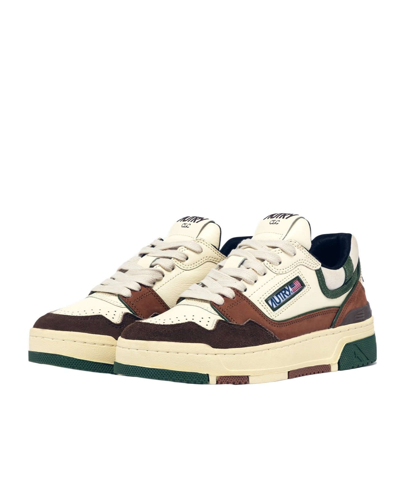 Autry Clc Low-top Sneakers In Nude