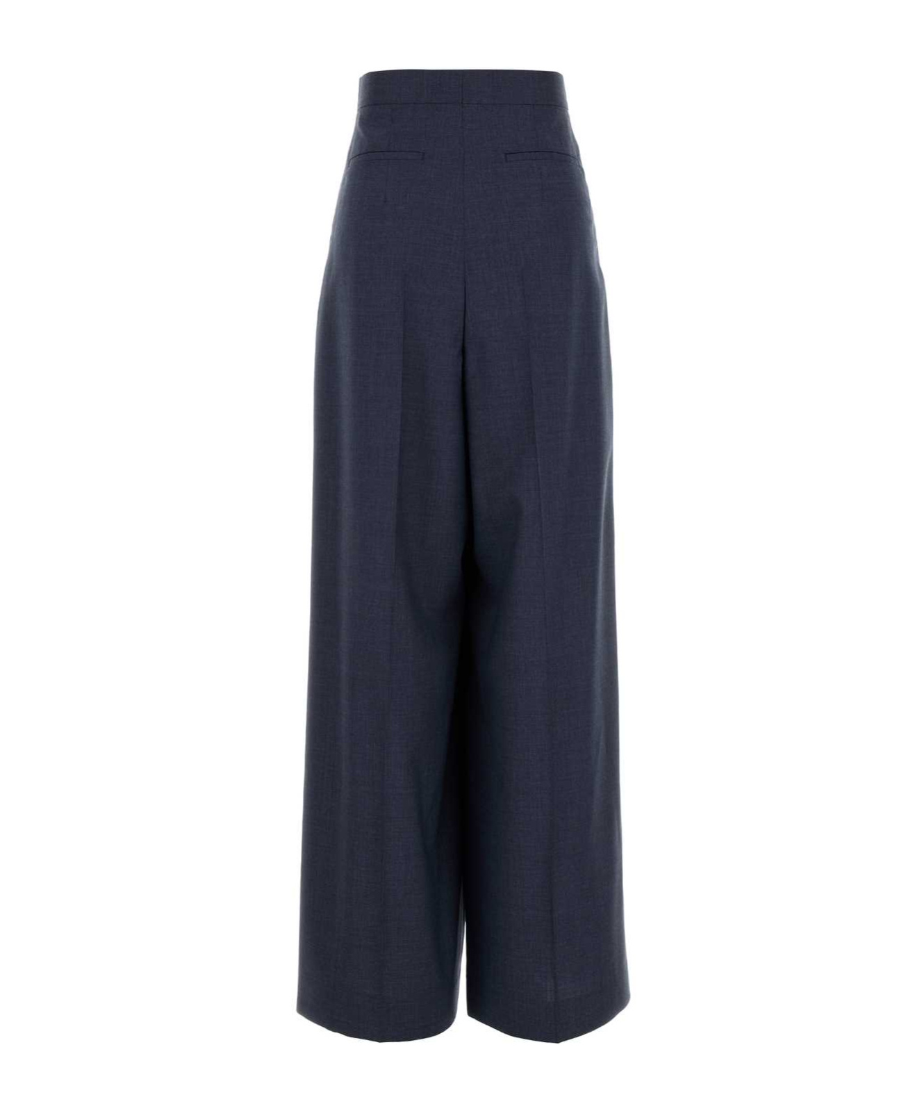 Givenchy Wide-leg Casual Pants In Blue
