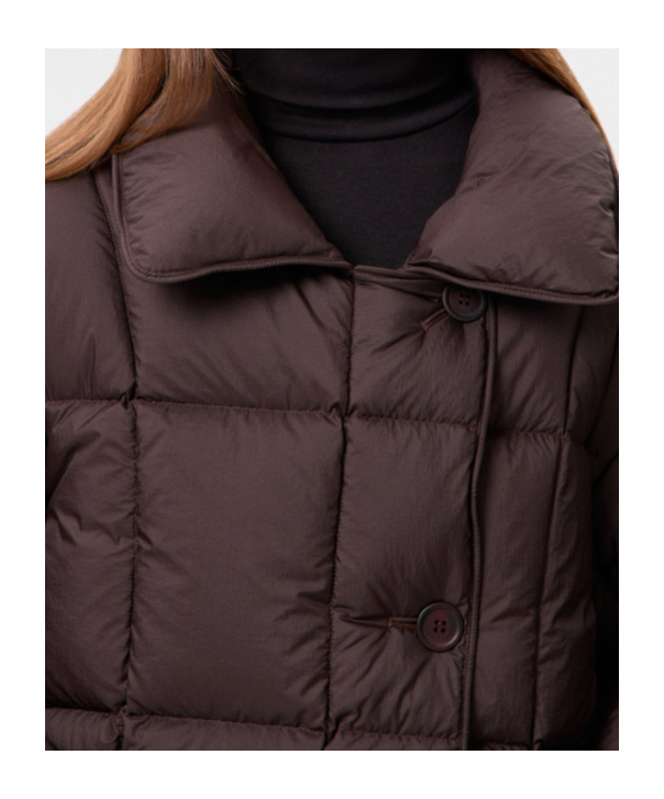 Ienki Ienki Cozy Cloud Micro Jacket In Brown