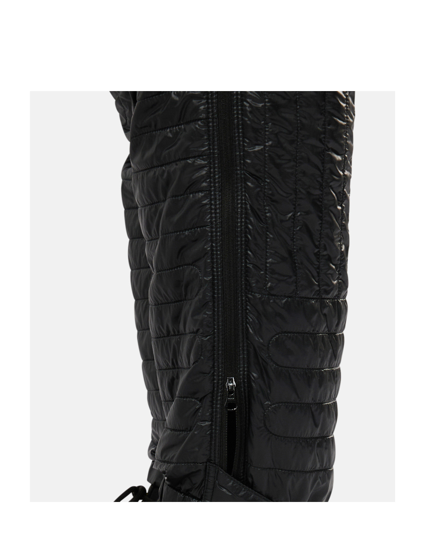 Shop Stone Island Insulated Trousers In Black